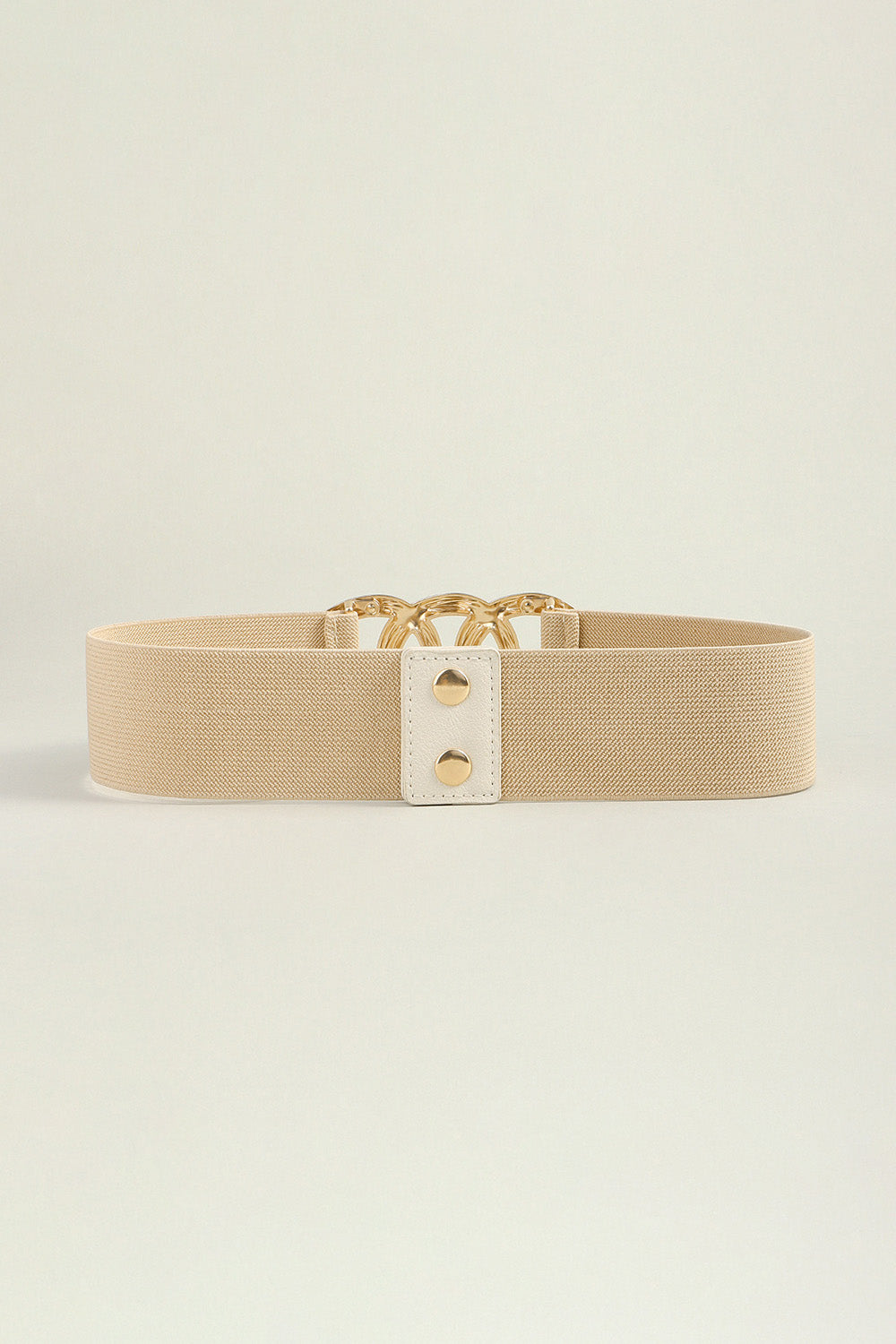 Zinc Alloy Buckle Elastic Wide Belt - ClozArt