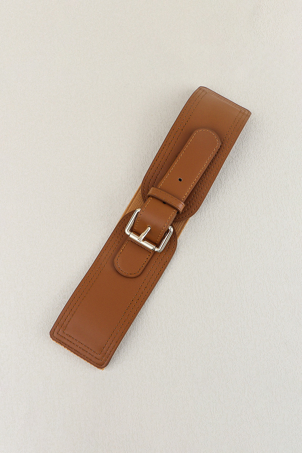 Elastic Wide PU Belt - ClozArt