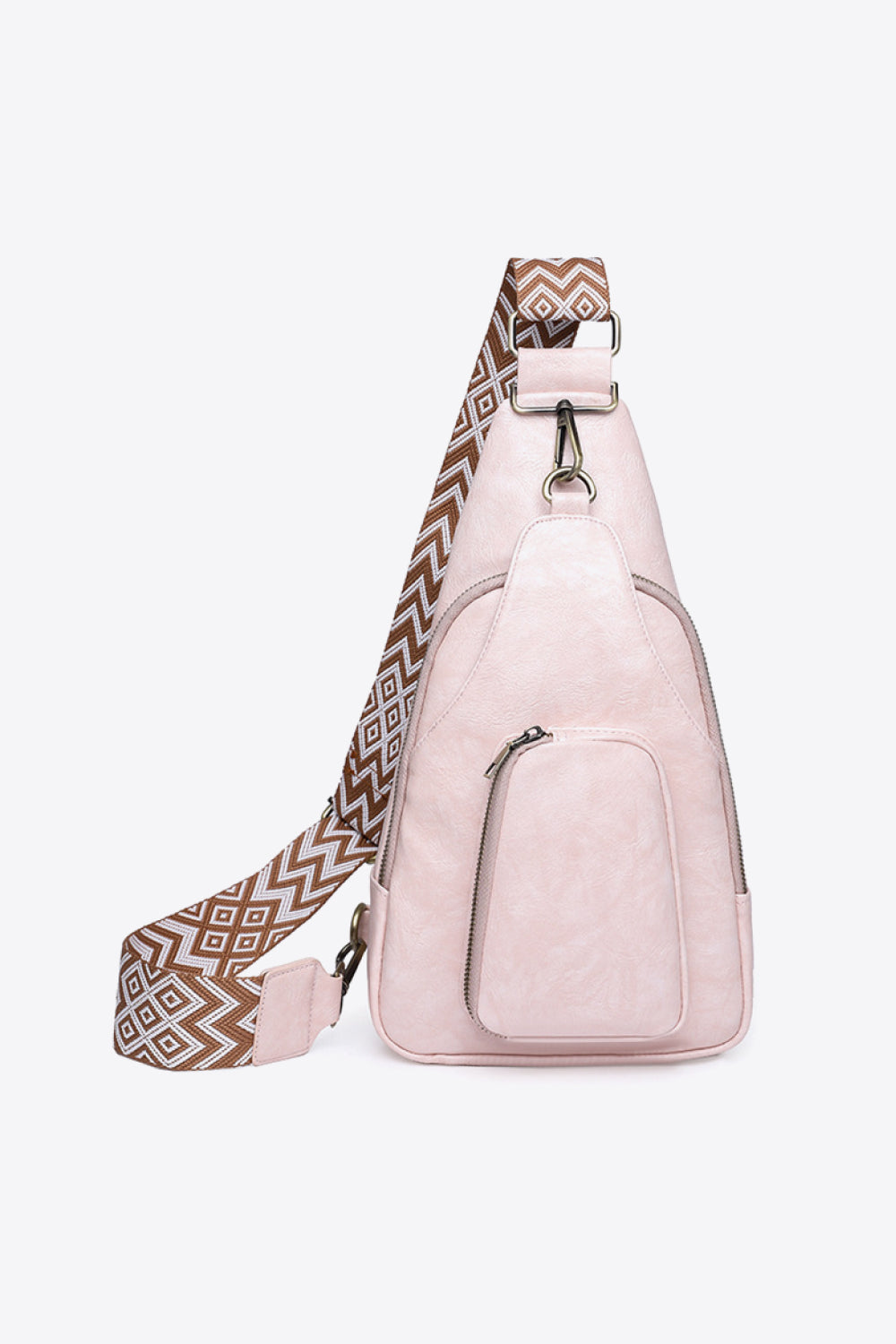 Adored Take A Trip PU Leather Sling Bag - ClozArt