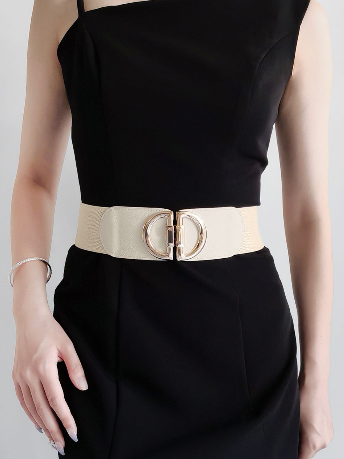 D Buckle Elastic Belt - ClozArt