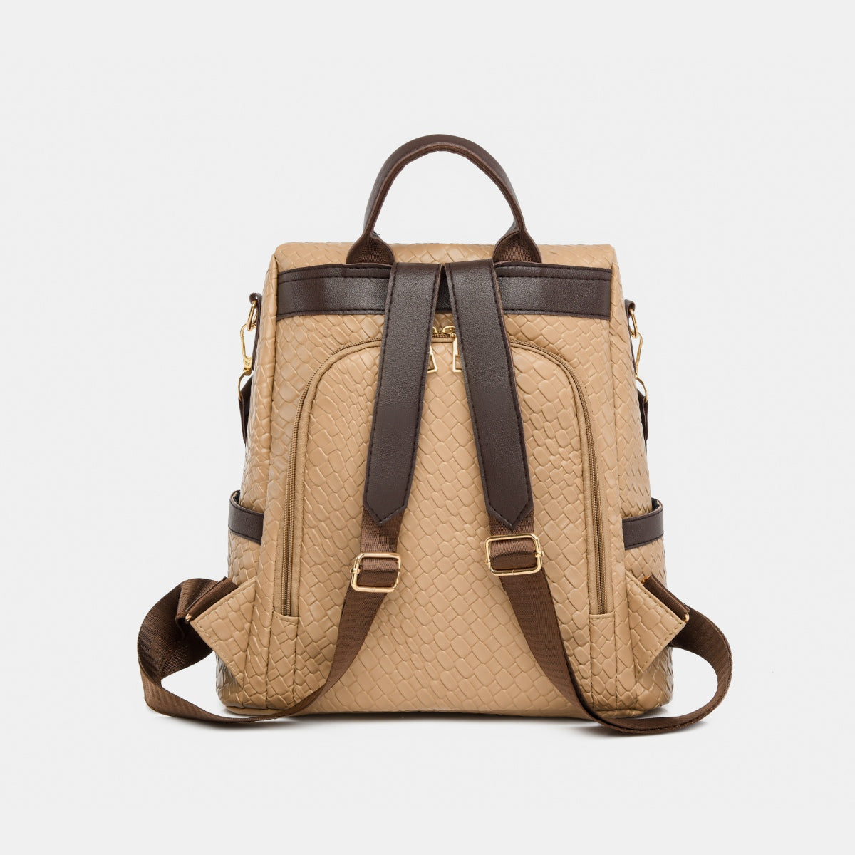 PU Leather Backpack Bag - ClozArt