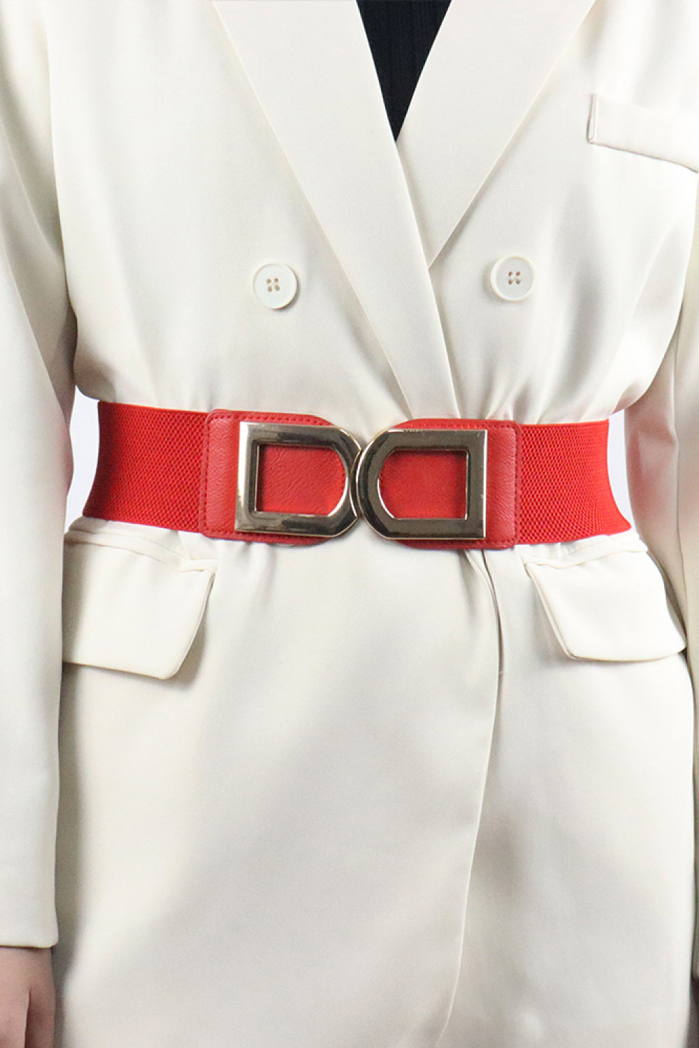 Double D Buckle PU Belt - ClozArt