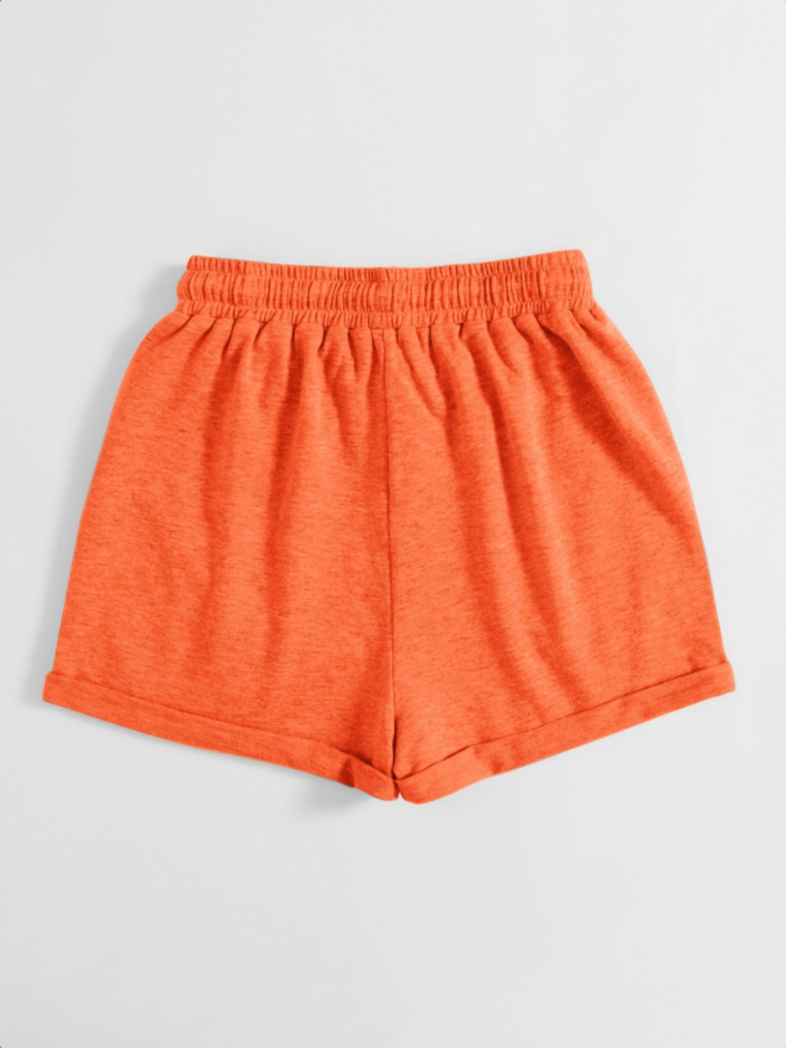 Drawstring Pocketed Elastic Waist Shorts - ClozArt