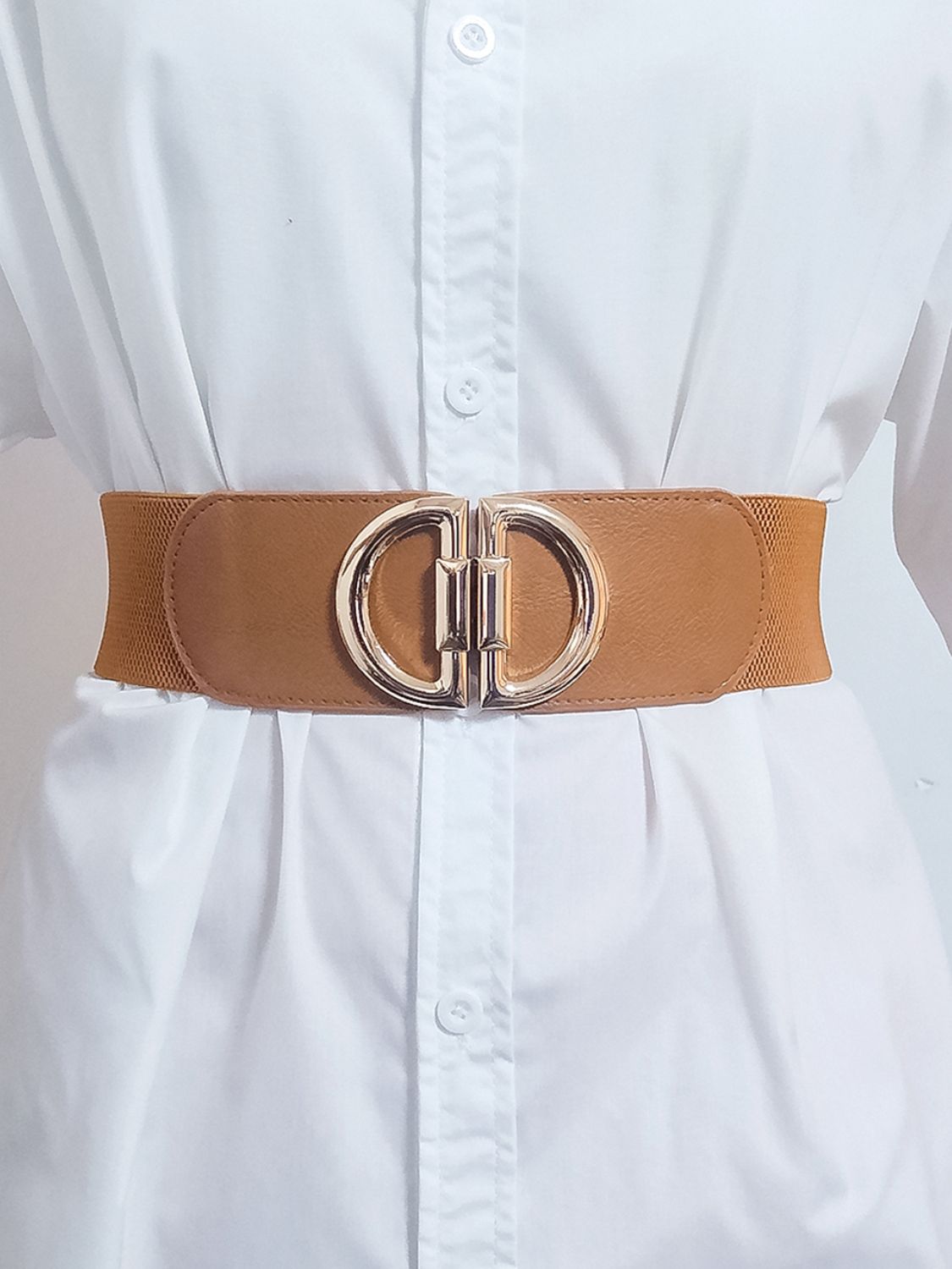 D Buckle Elastic Belt - ClozArt