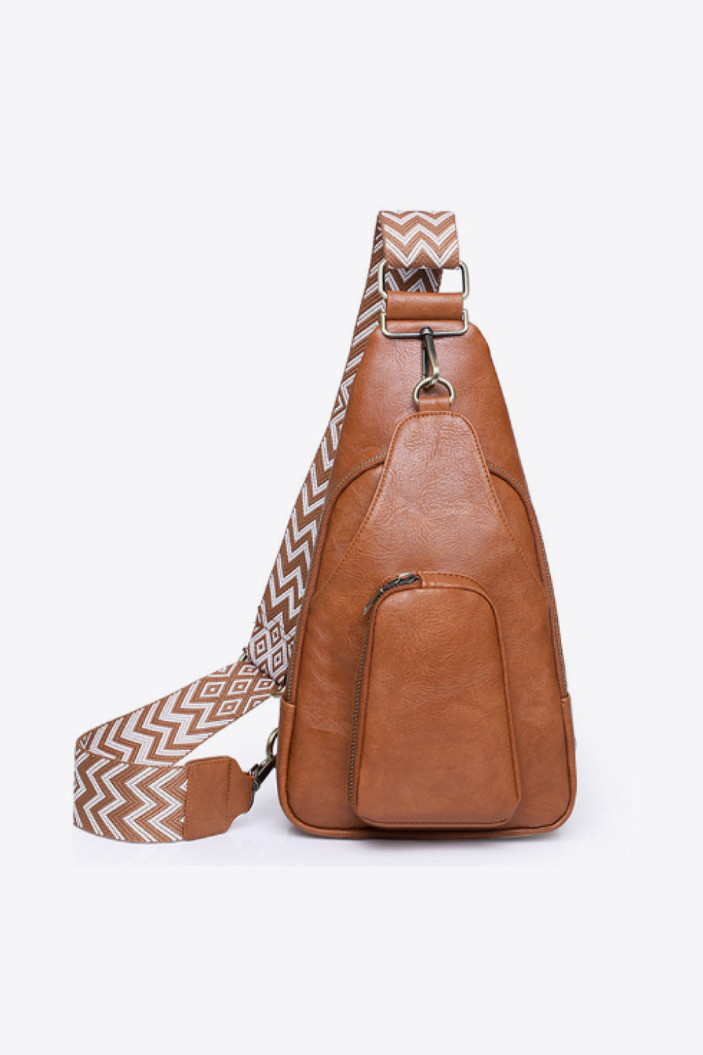 Adored Take A Trip PU Leather Sling Bag - ClozArt