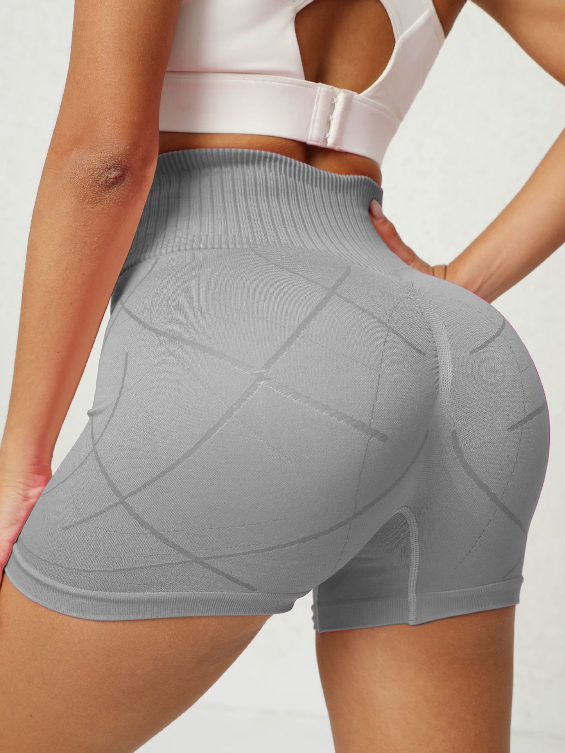 High Waist Active Shorts - ClozArt