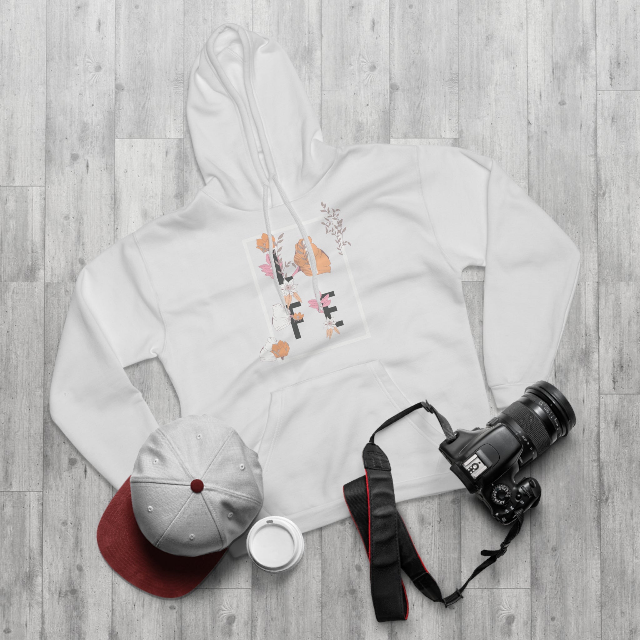 Woman Pullover Hoodie - Life