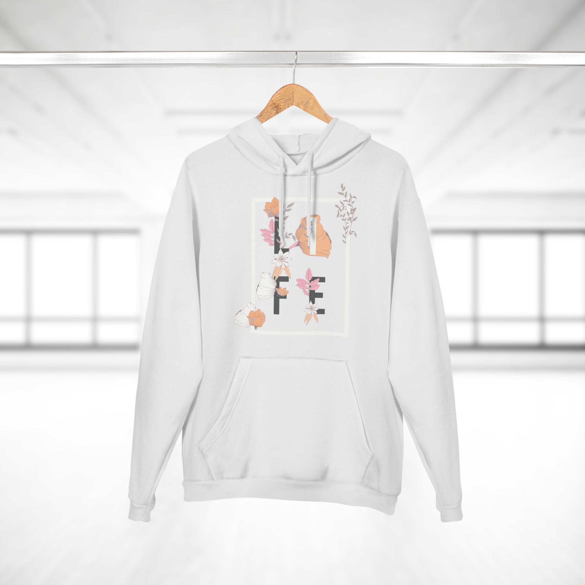 Woman Pullover Hoodie - Life