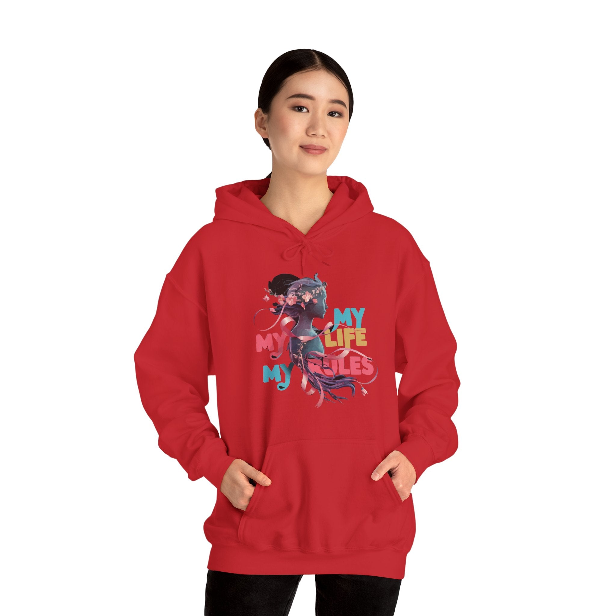 Heavy Blend™ Hooded Sweatshirt - My Life My Rules