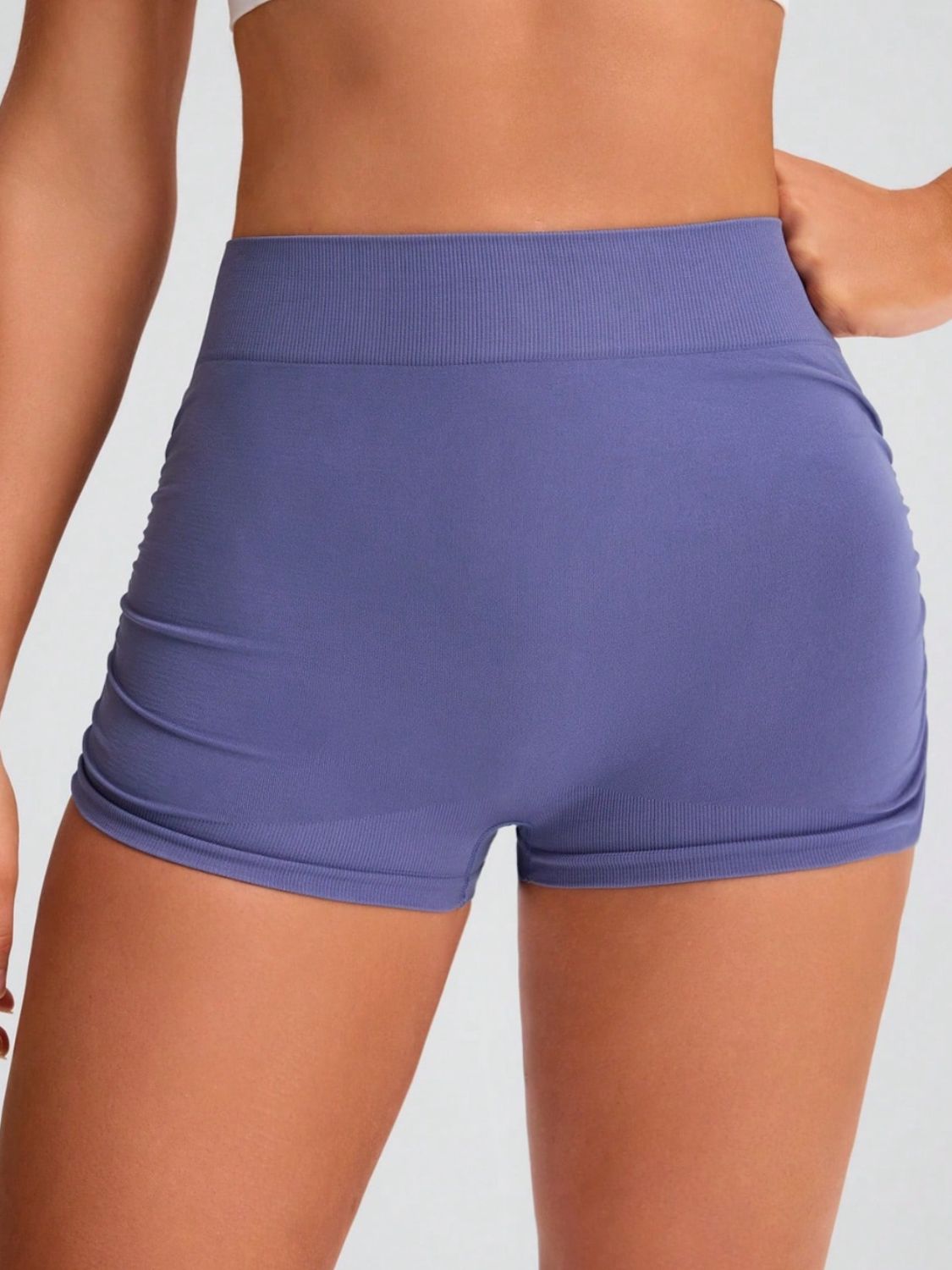 Elastic Waist Active Shorts - ClozArt