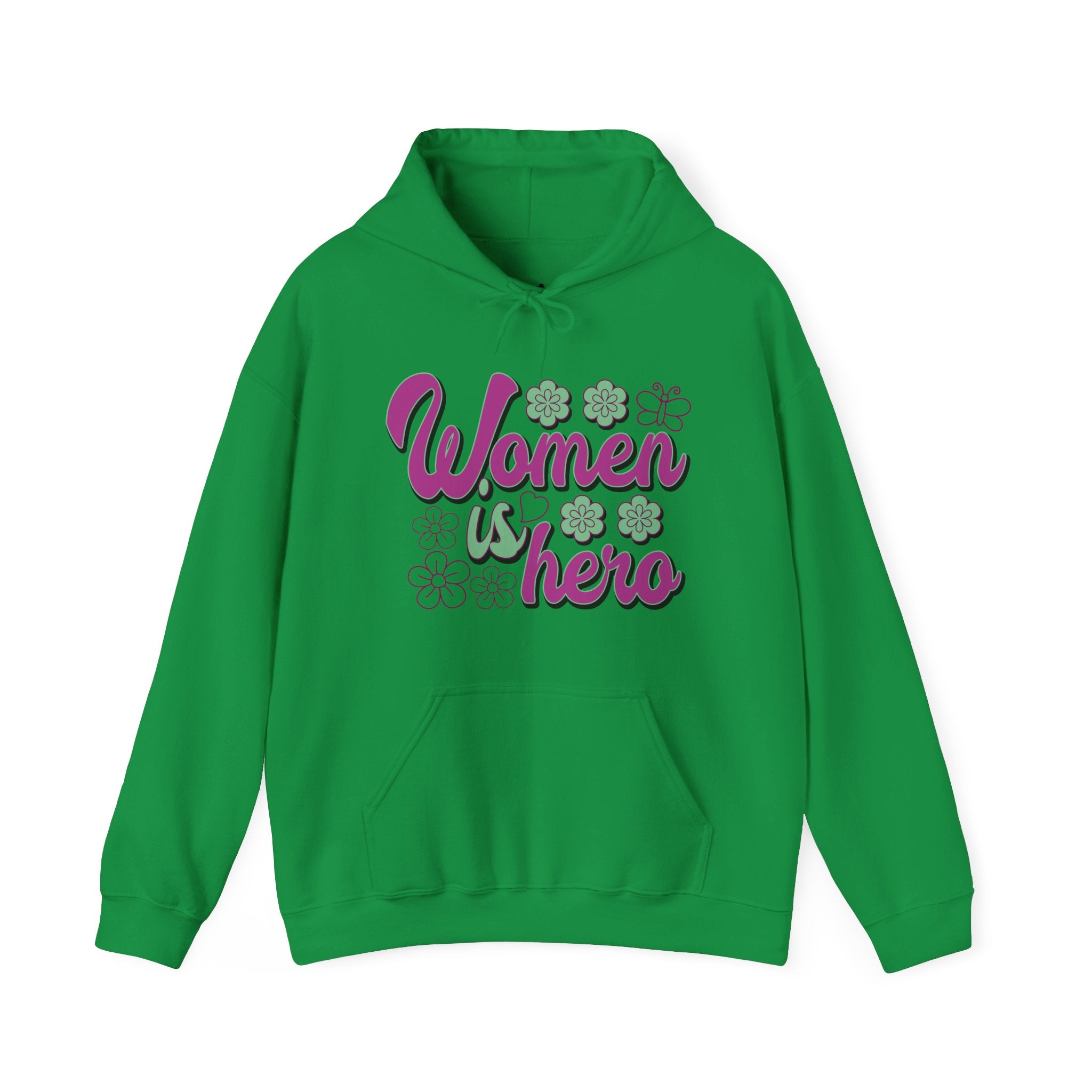 Heavy Blend™ Hooded Sweatshirt - Women is Hero