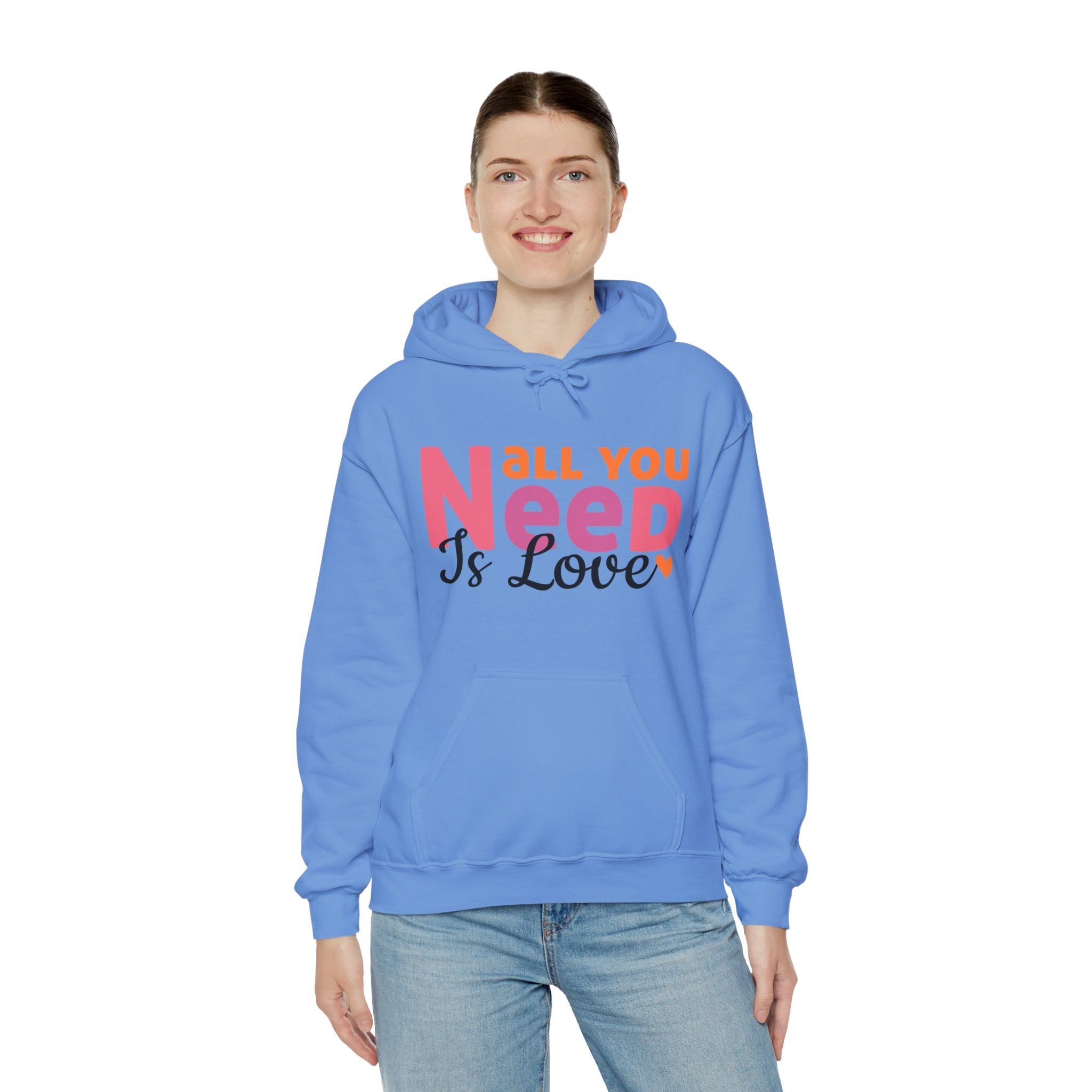 Heavy Blend™ Hooded Sweatshirt - All You Need Is Love