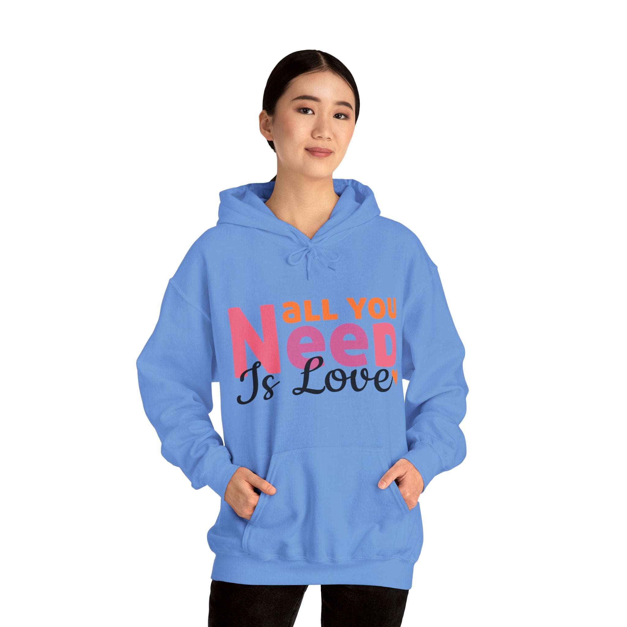 Heavy Blend™ Hooded Sweatshirt - All You Need Is Love