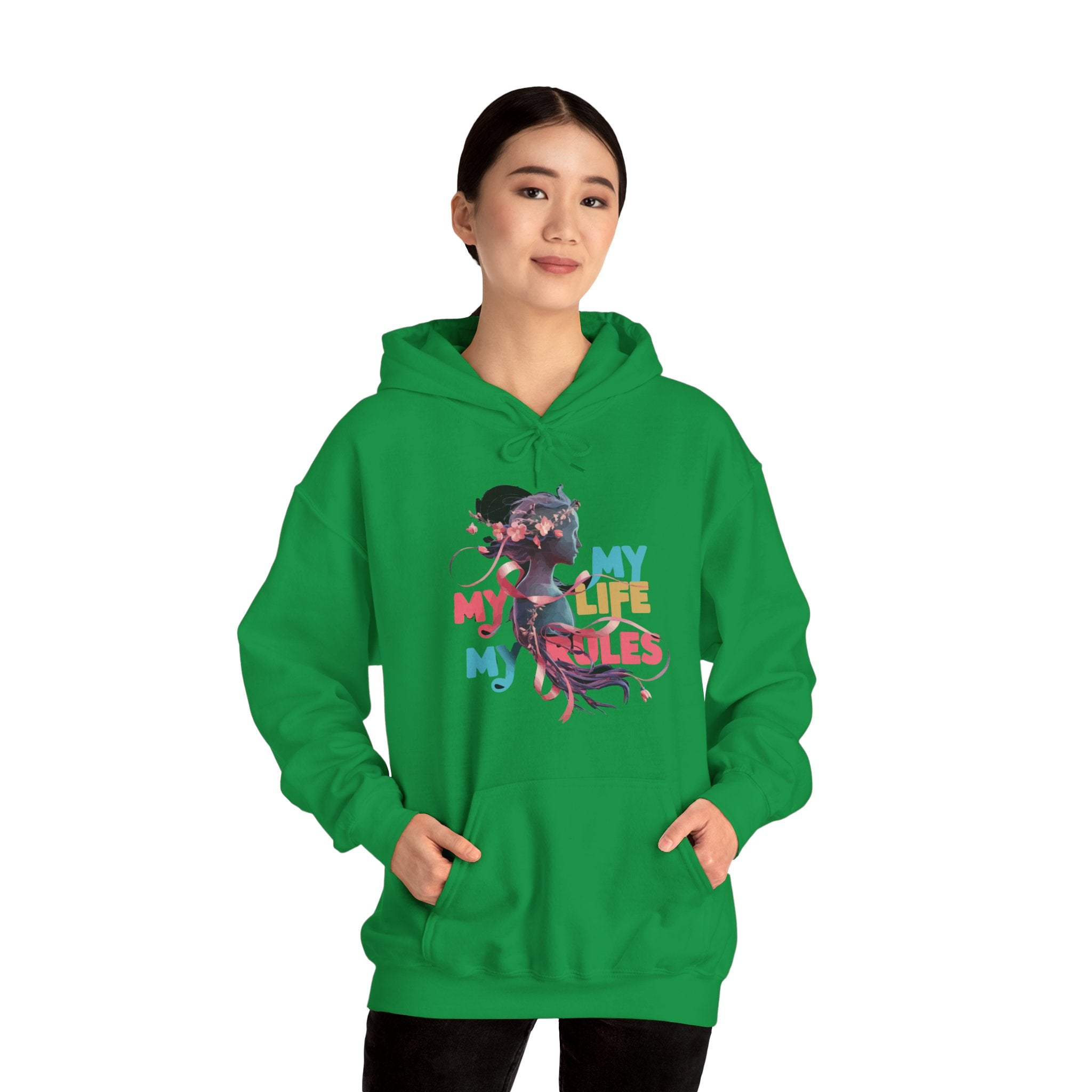 Heavy Blend™ Hooded Sweatshirt - My Life My Rules