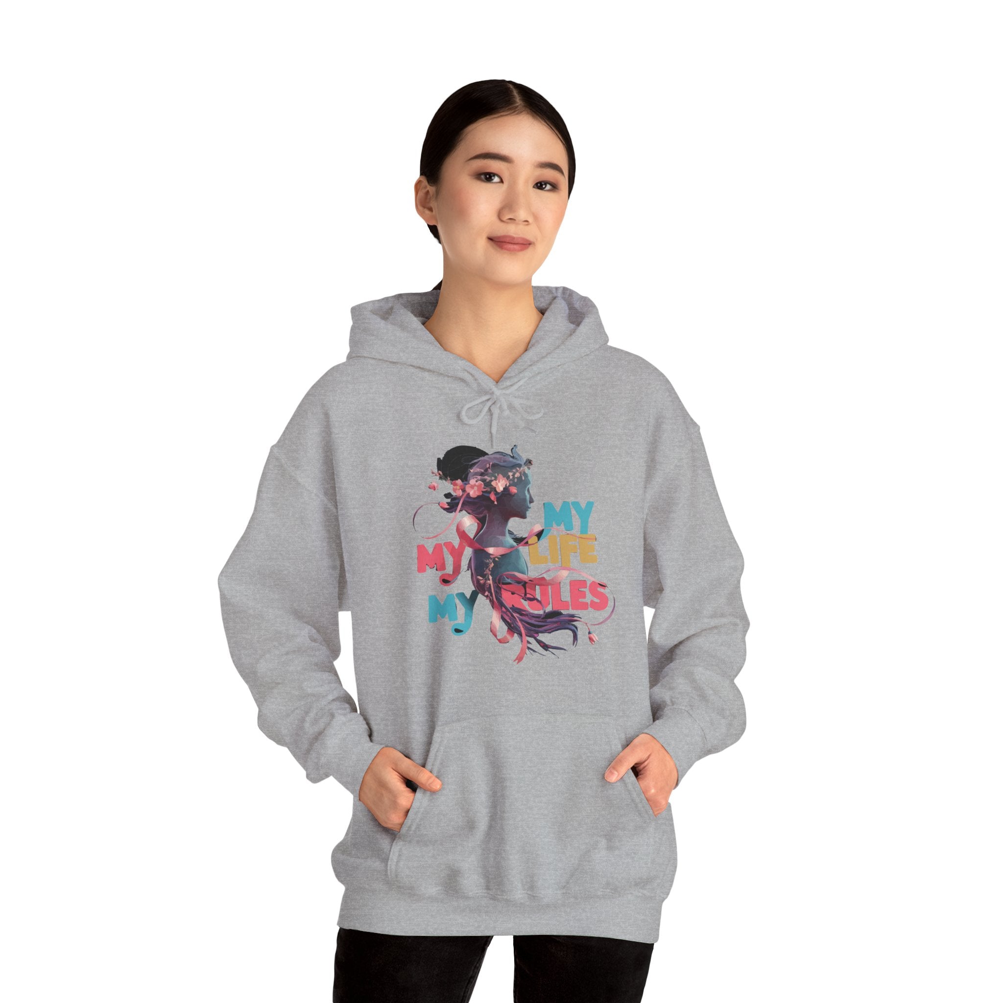 Heavy Blend™ Hooded Sweatshirt - My Life My Rules