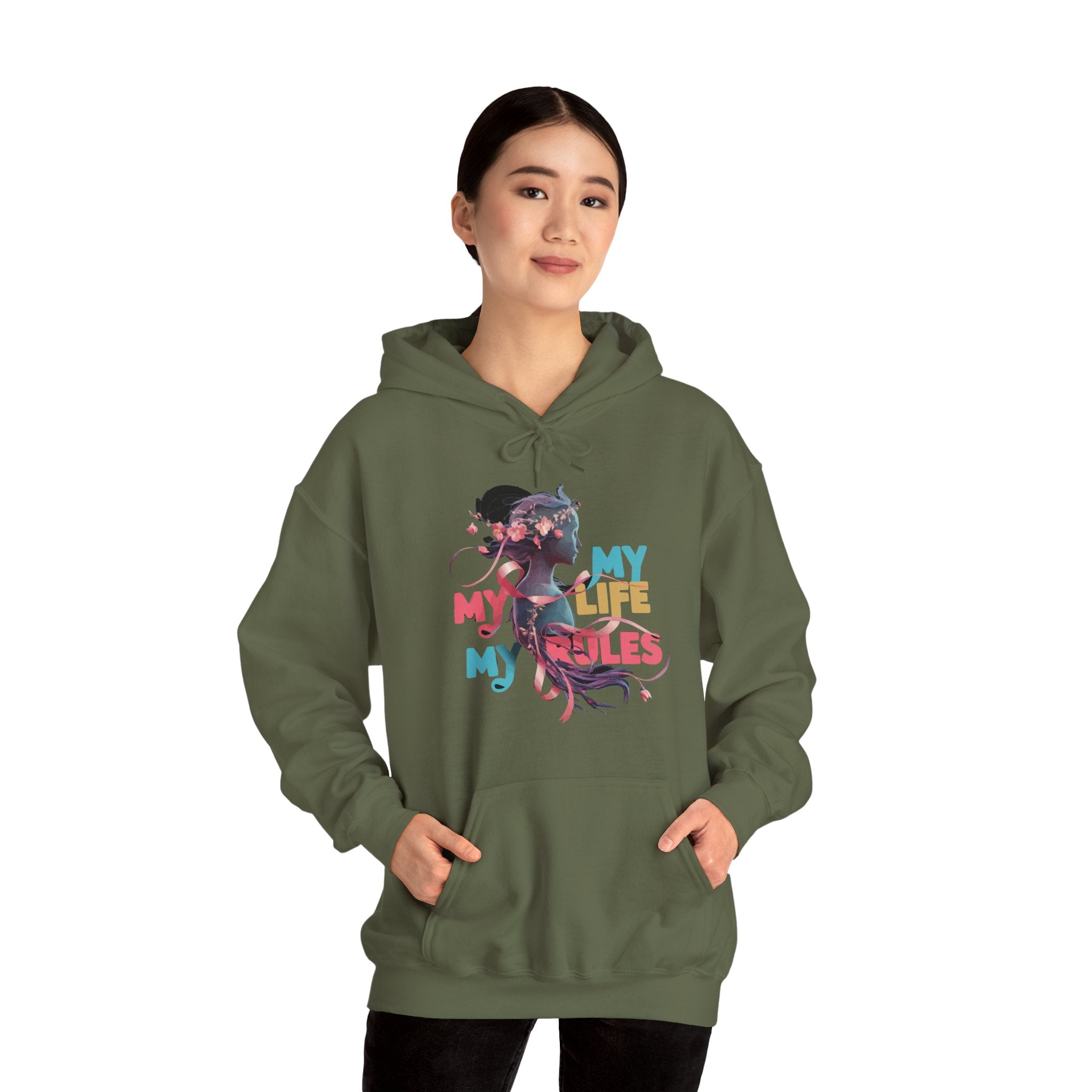 Heavy Blend™ Hooded Sweatshirt - My Life My Rules