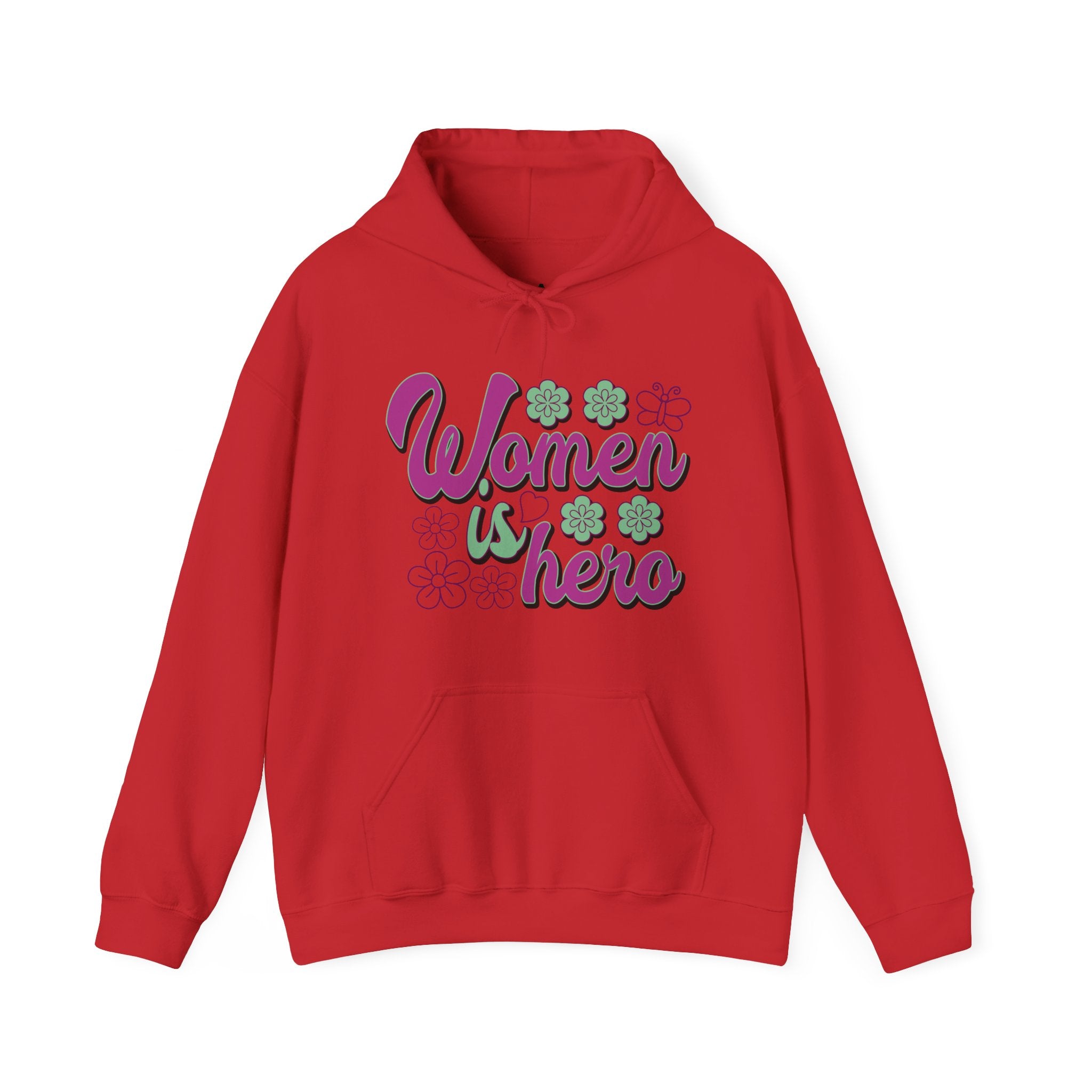 Heavy Blend™ Hooded Sweatshirt - Women is Hero