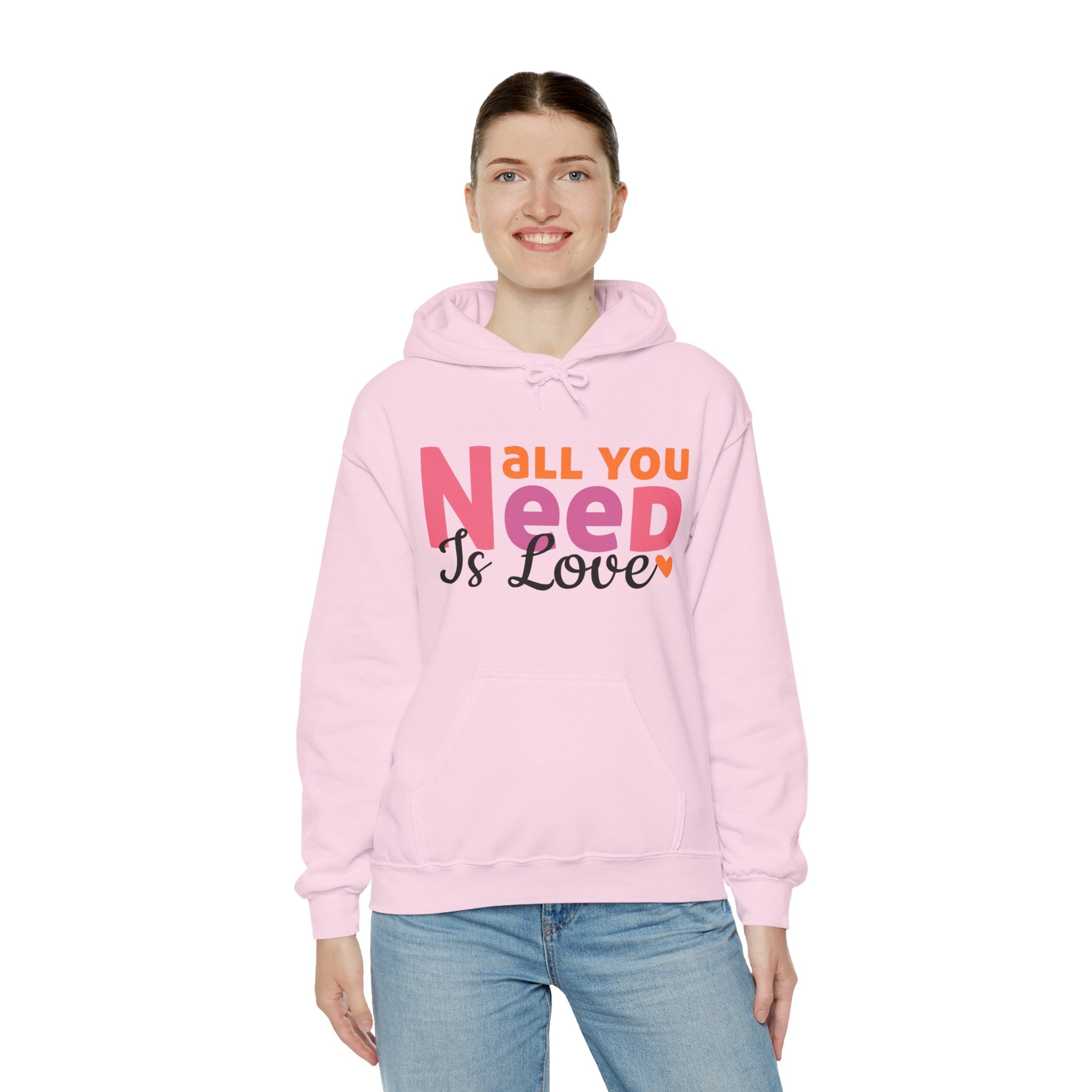 Heavy Blend™ Hooded Sweatshirt - All You Need Is Love