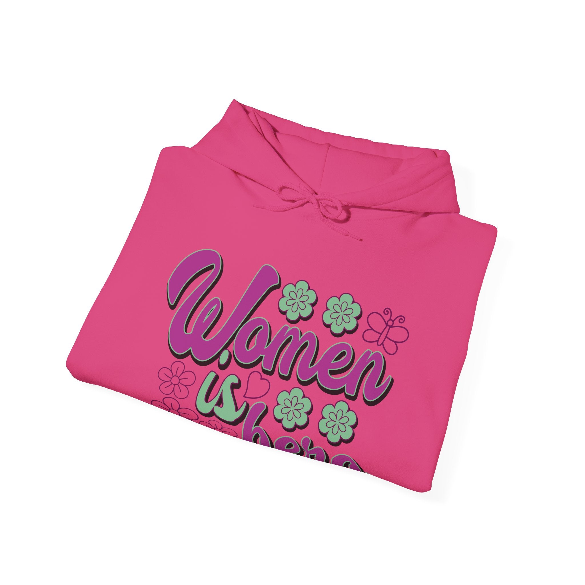 Heavy Blend™ Hooded Sweatshirt - Women is Hero