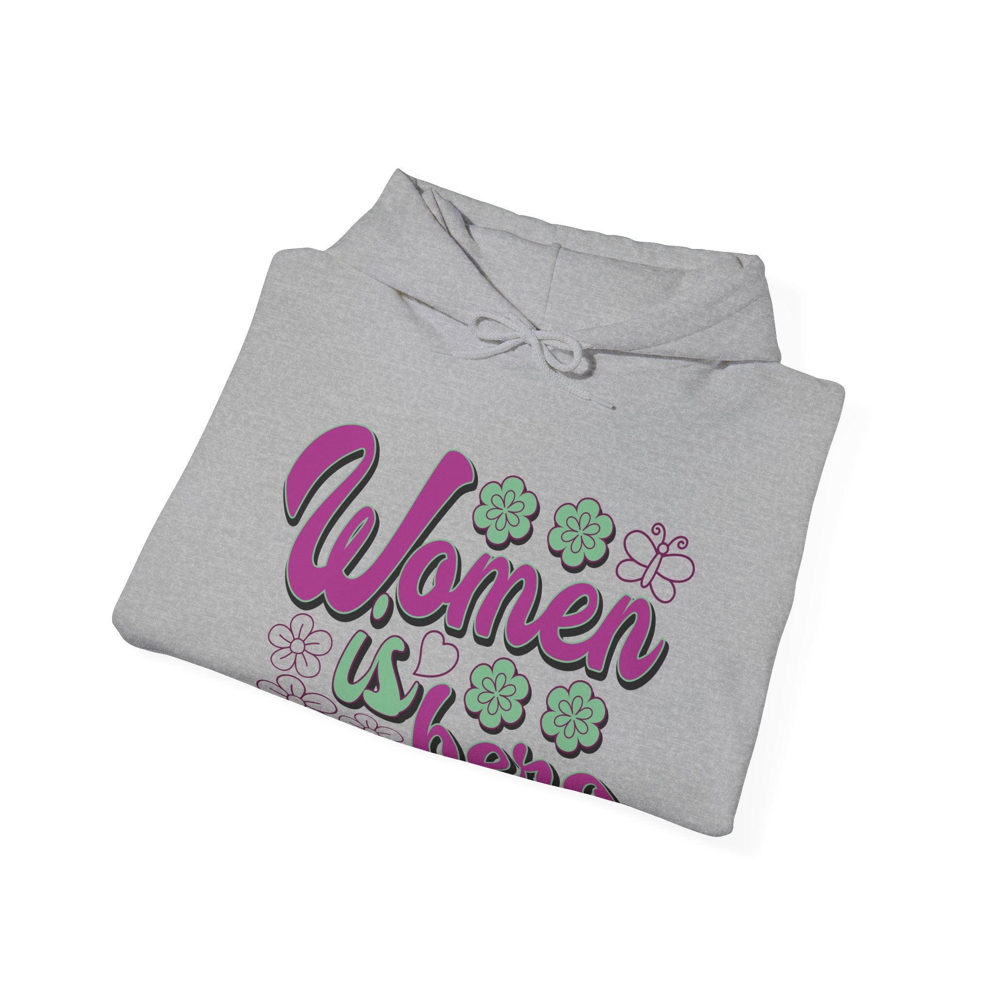 Heavy Blend™ Hooded Sweatshirt - Women is Hero