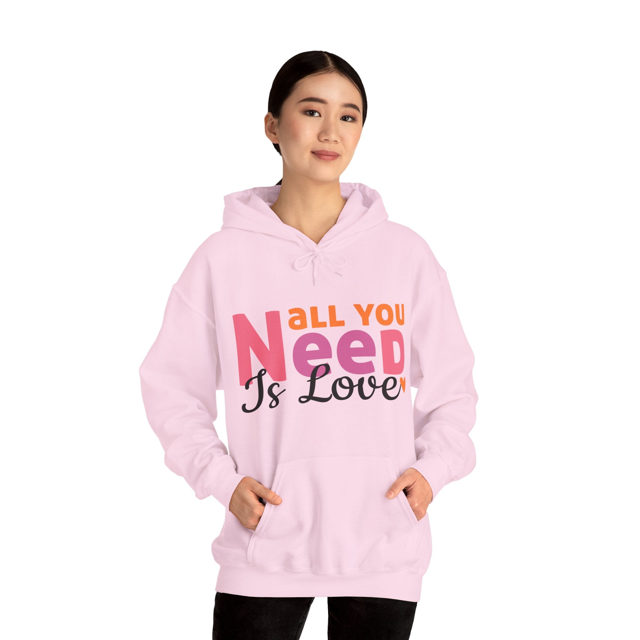 Heavy Blend™ Hooded Sweatshirt - All You Need Is Love