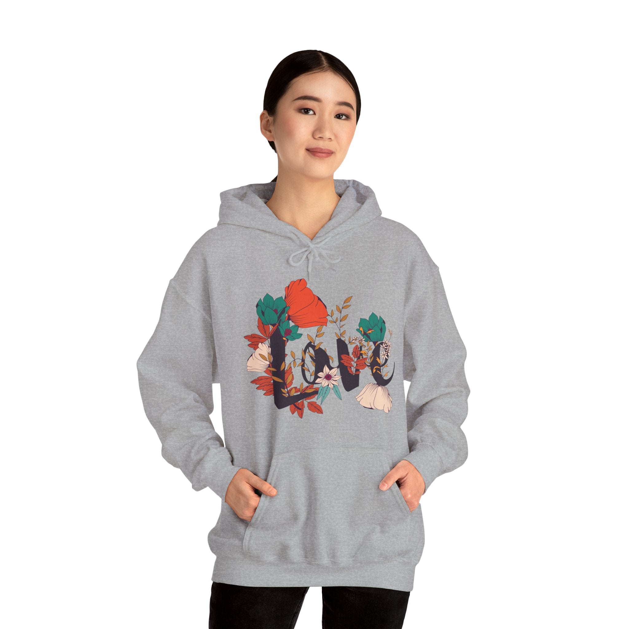 Heavy Blend™ Hooded Sweatshirt - Love