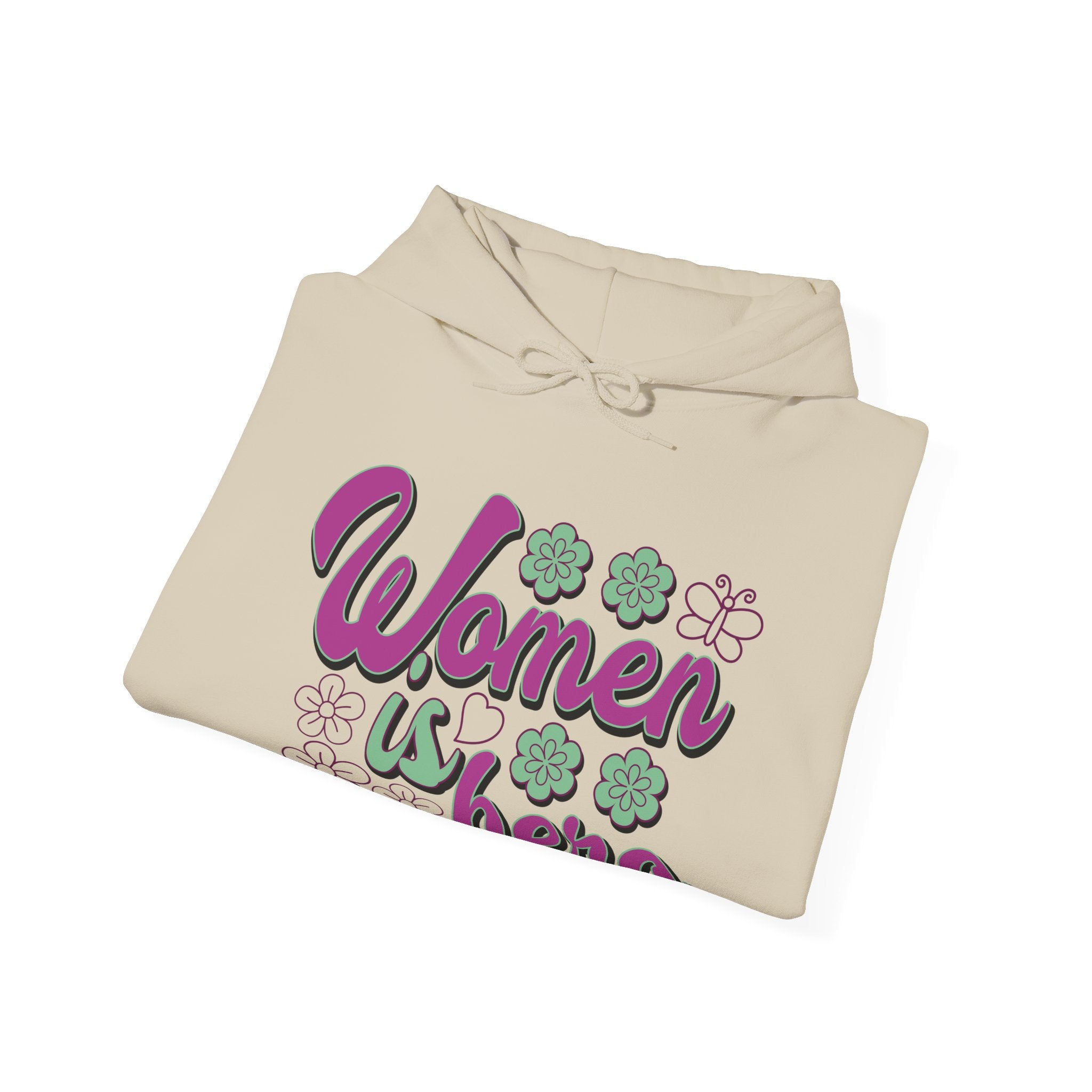 Heavy Blend™ Hooded Sweatshirt - Women is Hero