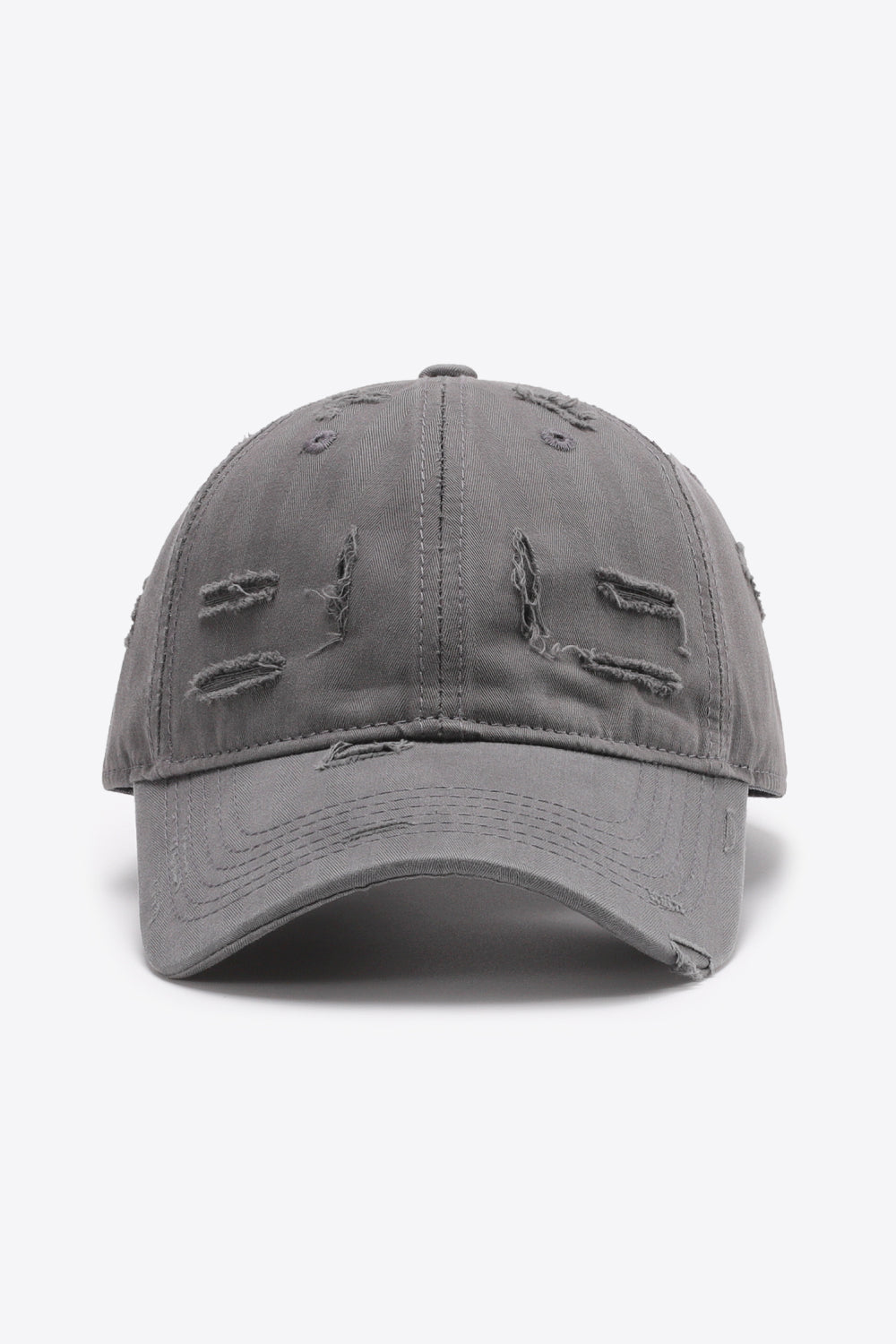 Distressed Adjustable Baseball Cap - ClozArt