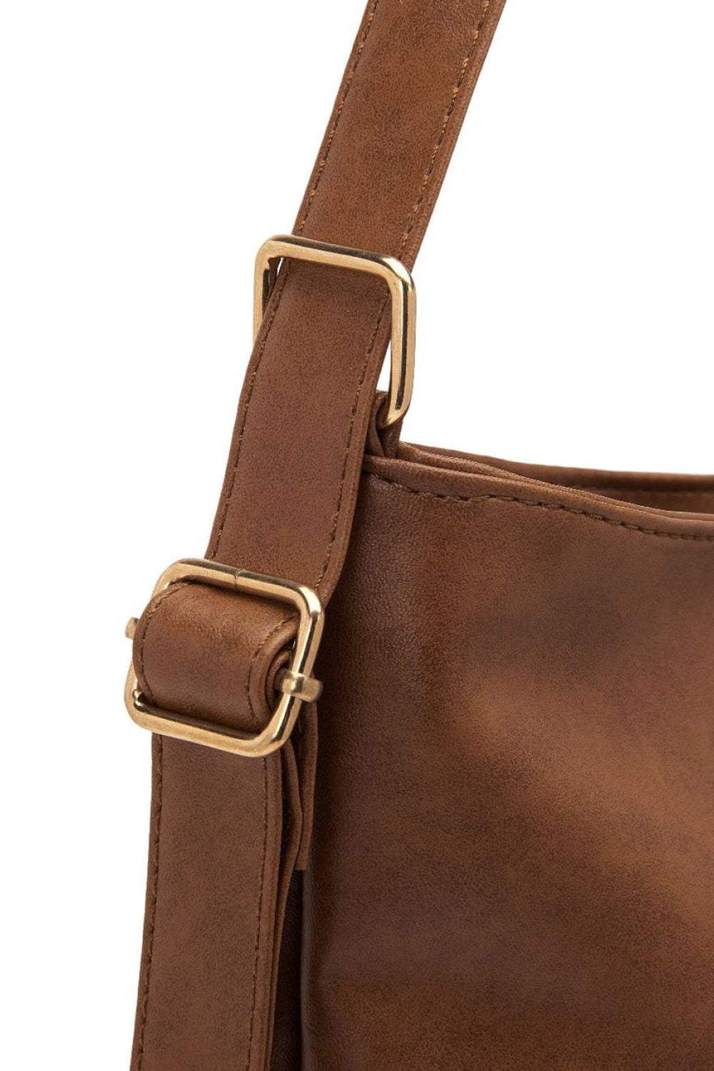 Large PU Leather Crossbody Bag - ClozArt