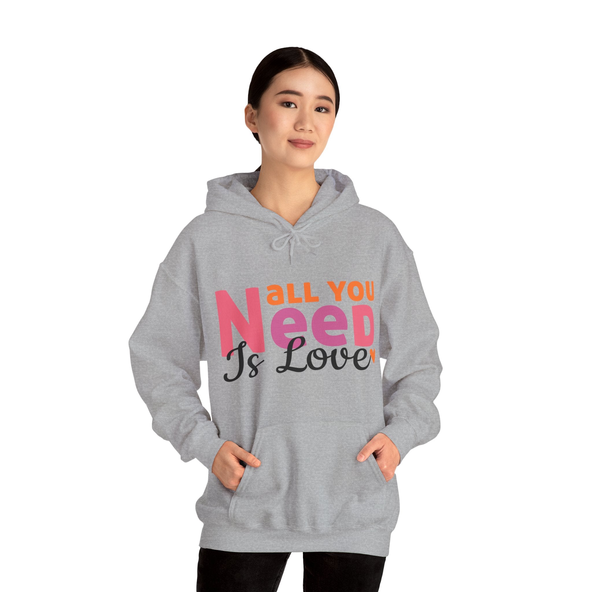 Heavy Blend™ Hooded Sweatshirt - All You Need Is Love