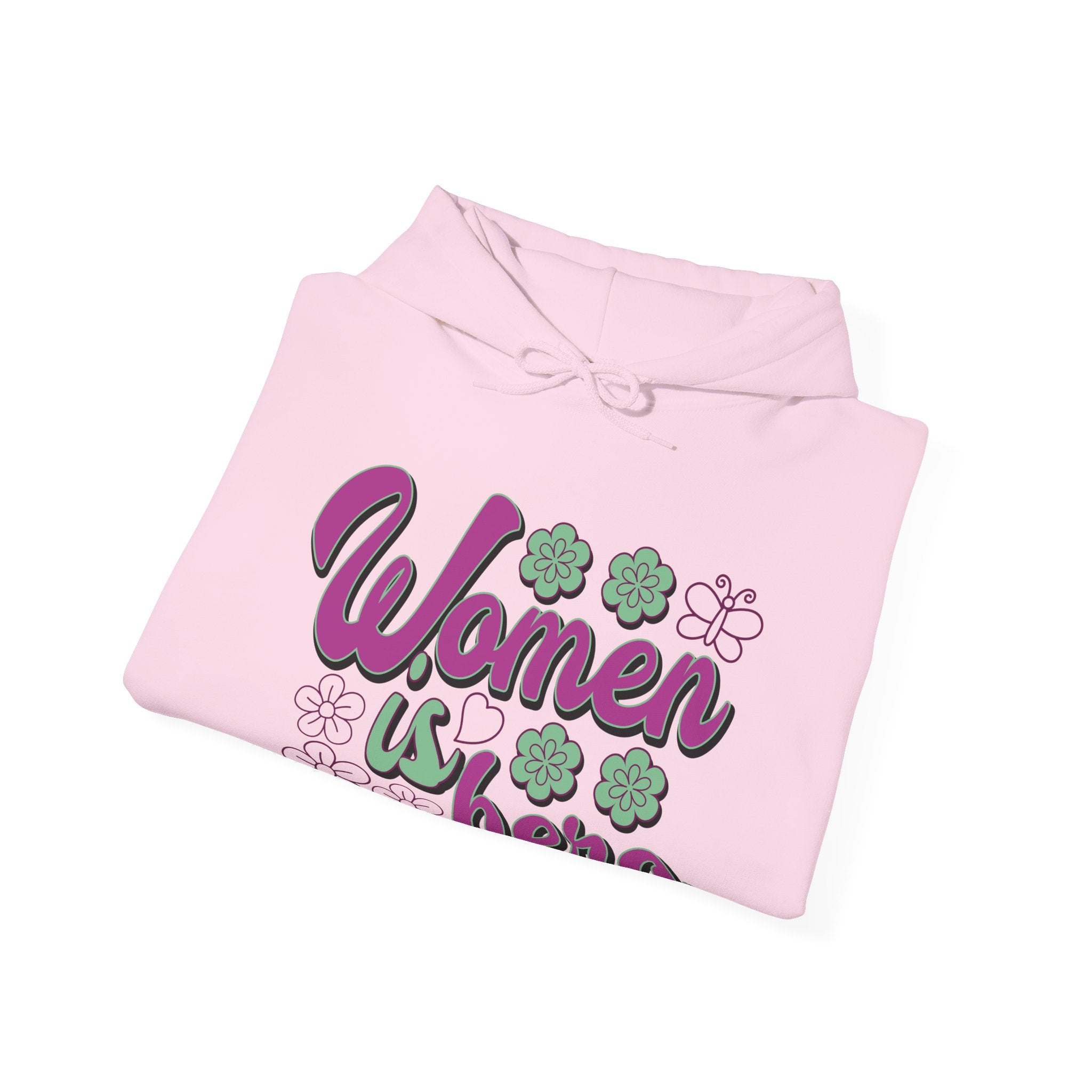 Heavy Blend™ Hooded Sweatshirt - Women is Hero