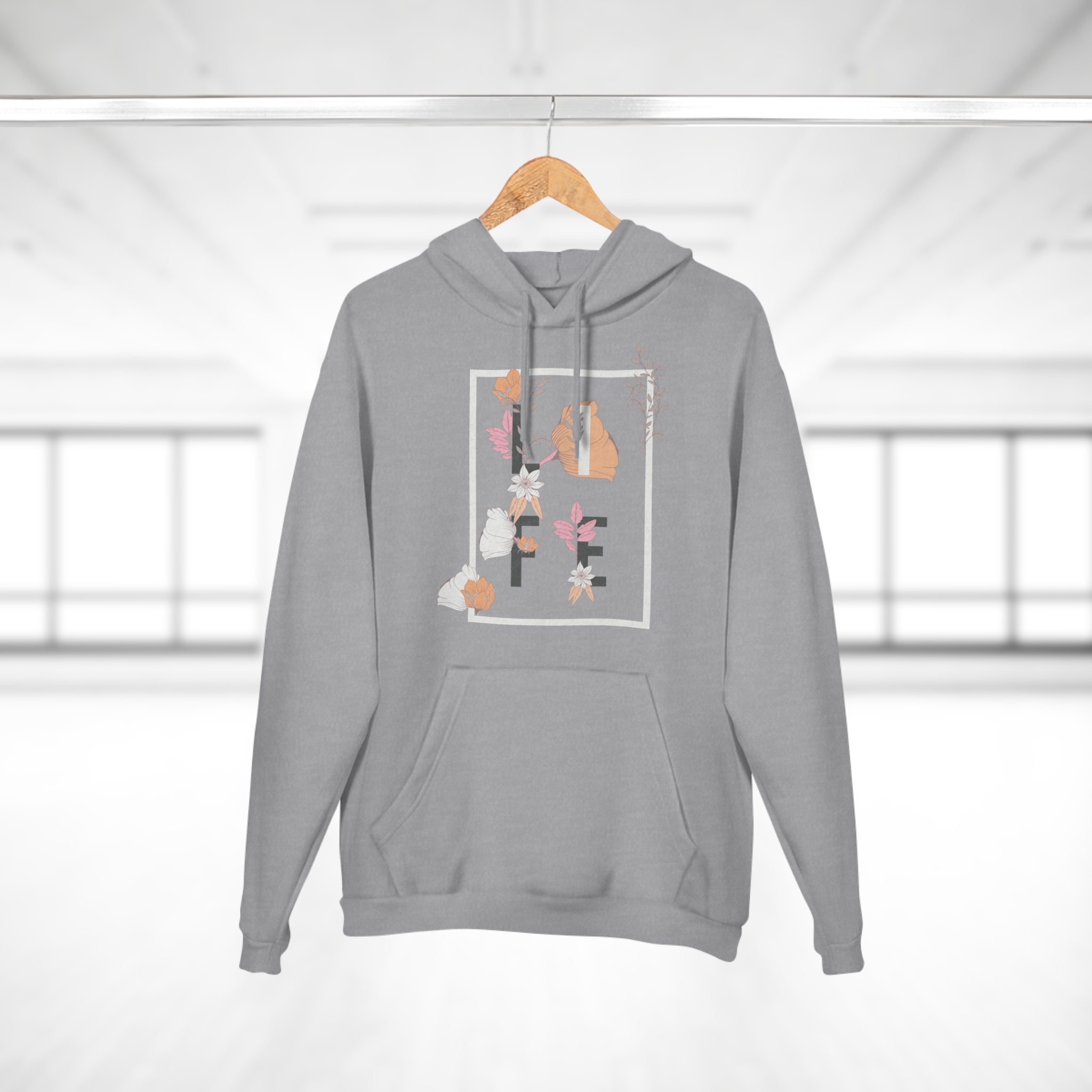 Woman Pullover Hoodie - Life