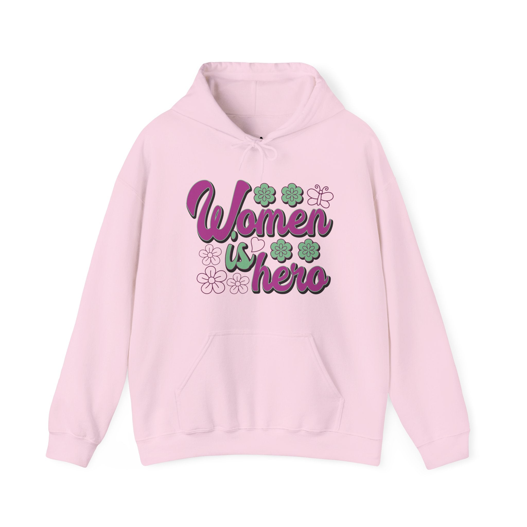 Heavy Blend™ Hooded Sweatshirt - Women is Hero