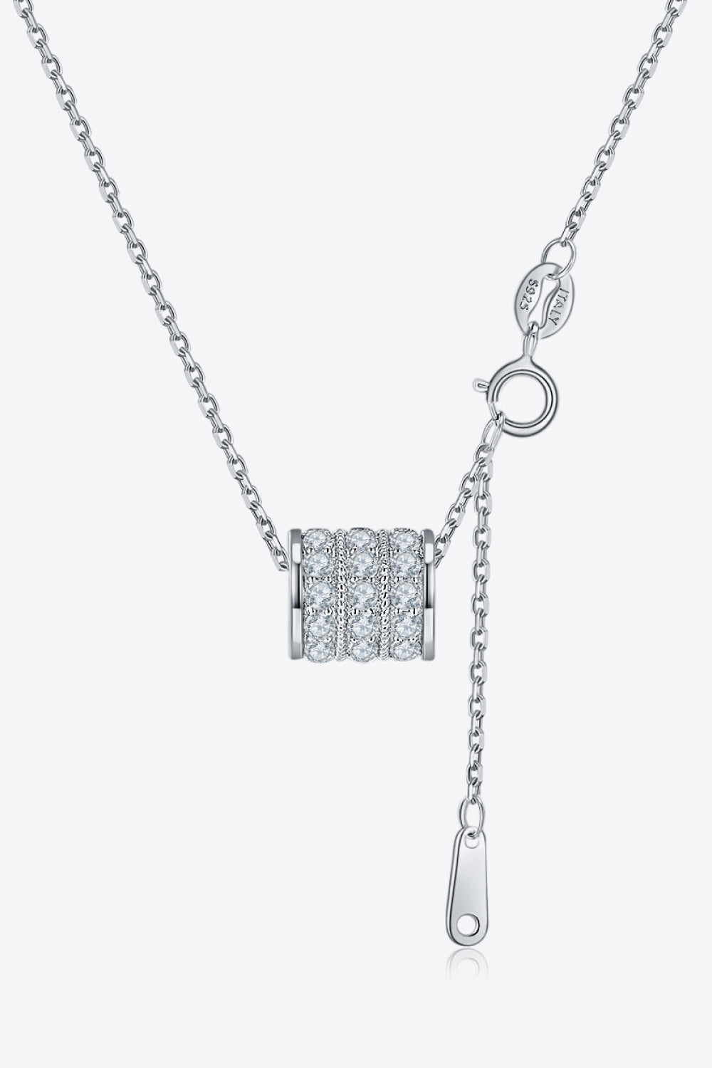 Moissanite 925 Sterling Silver Necklace - ClozArt