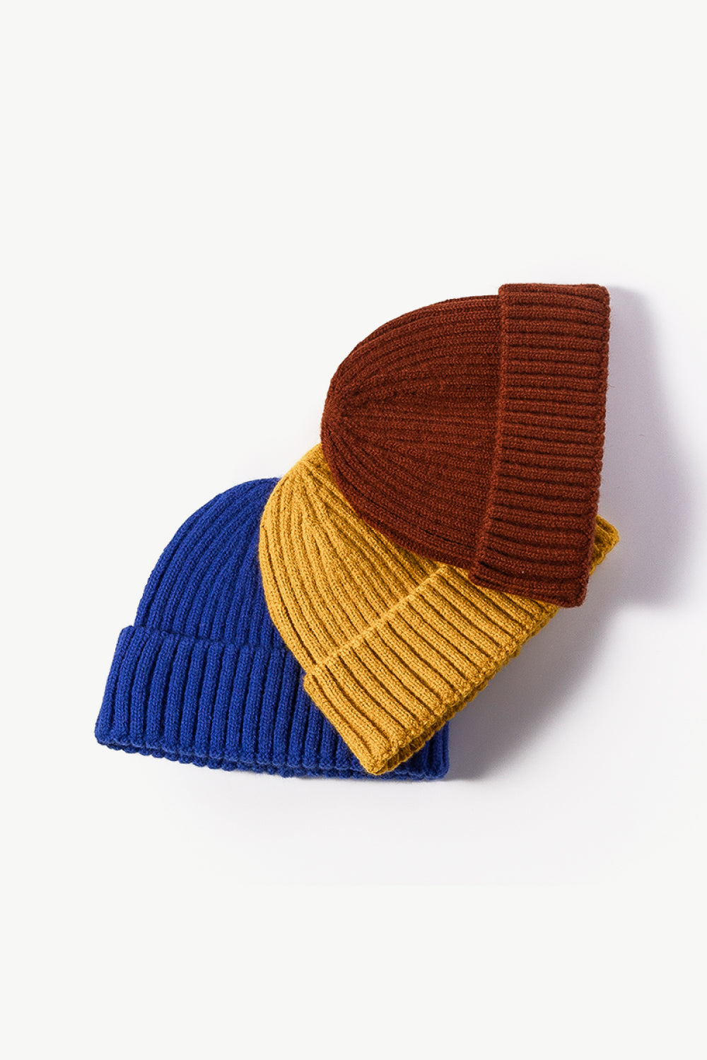 Rib-Knit Cuff Beanie - ClozArt