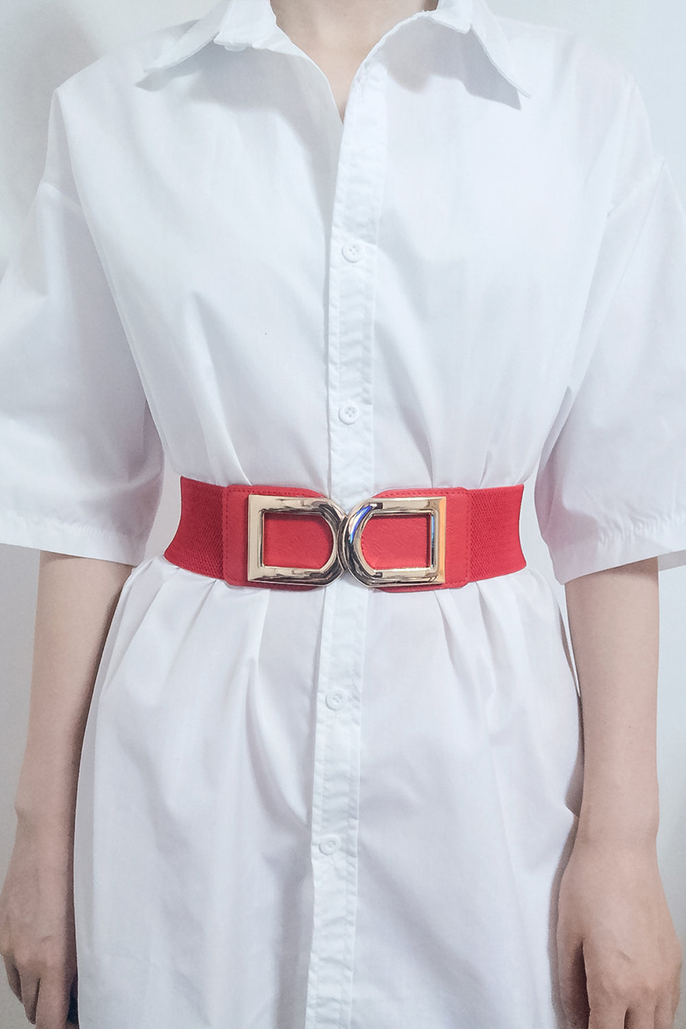 Double D Buckle PU Belt - ClozArt