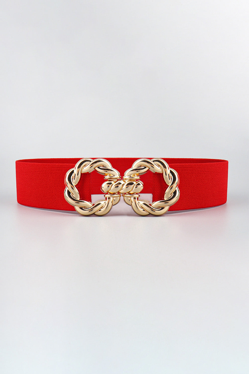 Zinc Alloy Buckle Elastic Belt - ClozArt