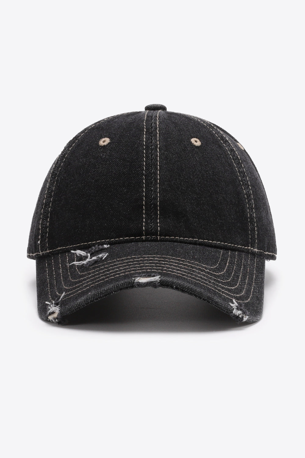 Distressed Adjustable Baseball Cap - ClozArt