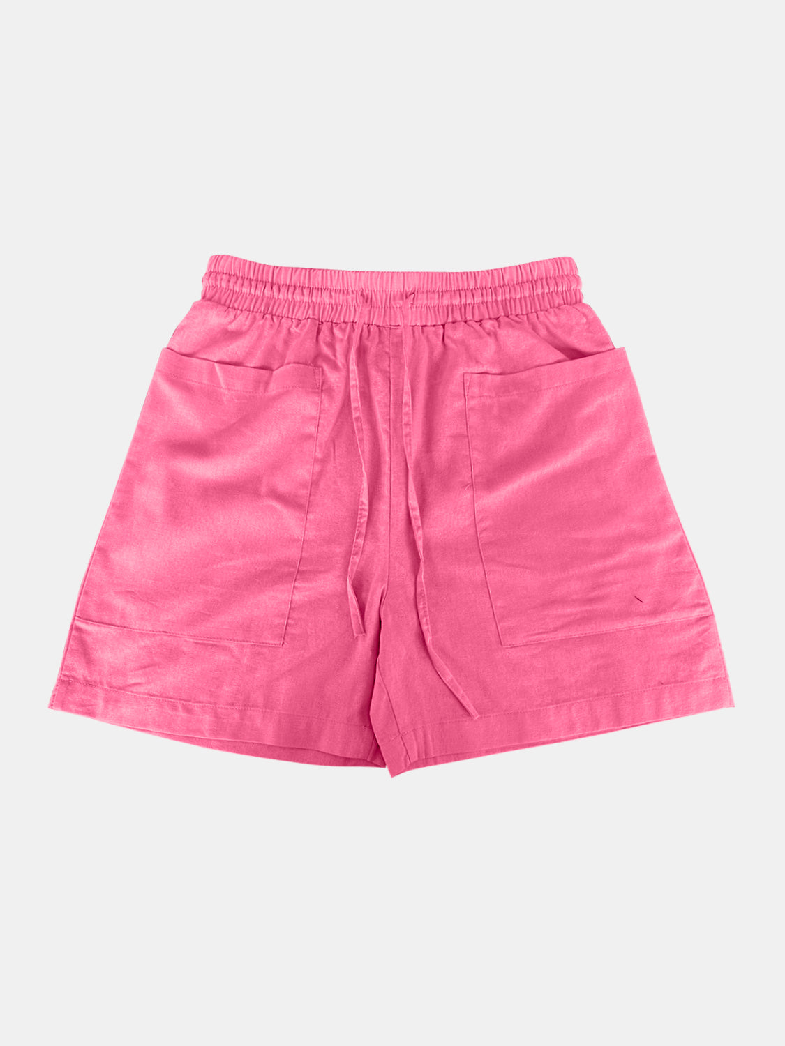 Full Size Drawstring Shorts with Pockets - ClozArt