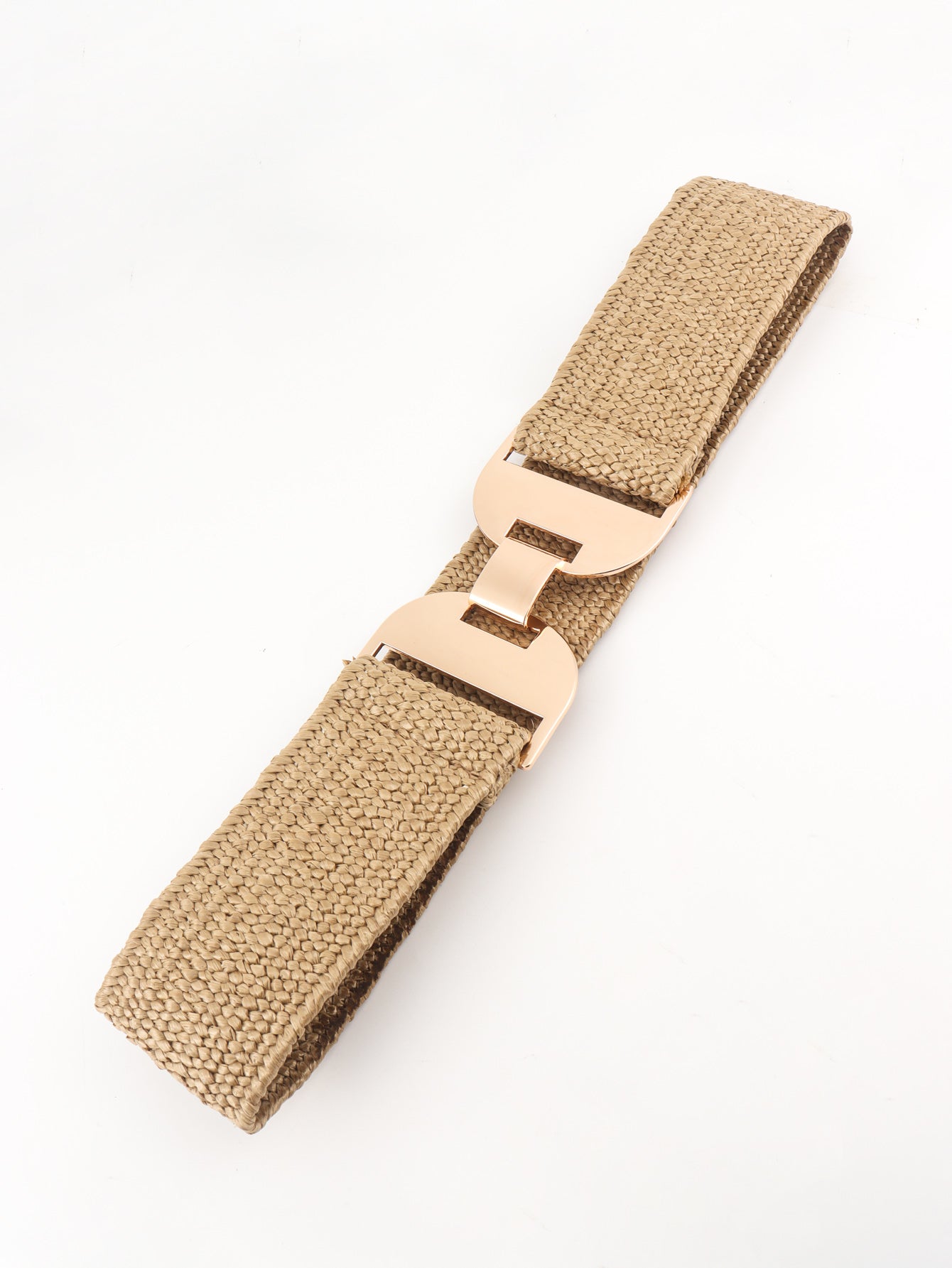 Alloy Buckle Elastic Belt - ClozArt