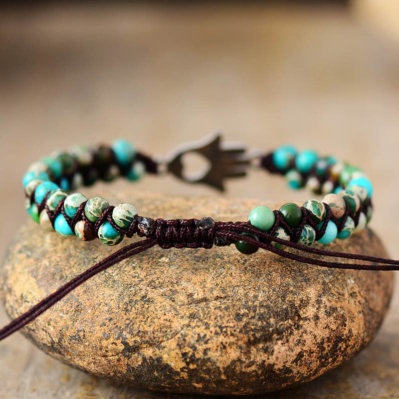 Turquoise Beaded Bracelet - ClozArt