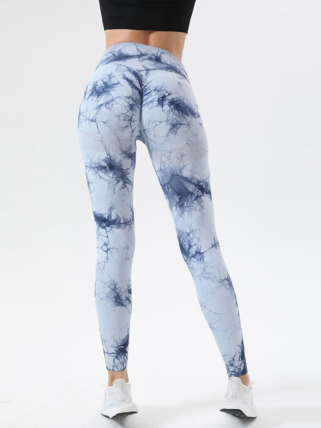 Tie-Dye High Waist Active Leggings - ClozArt