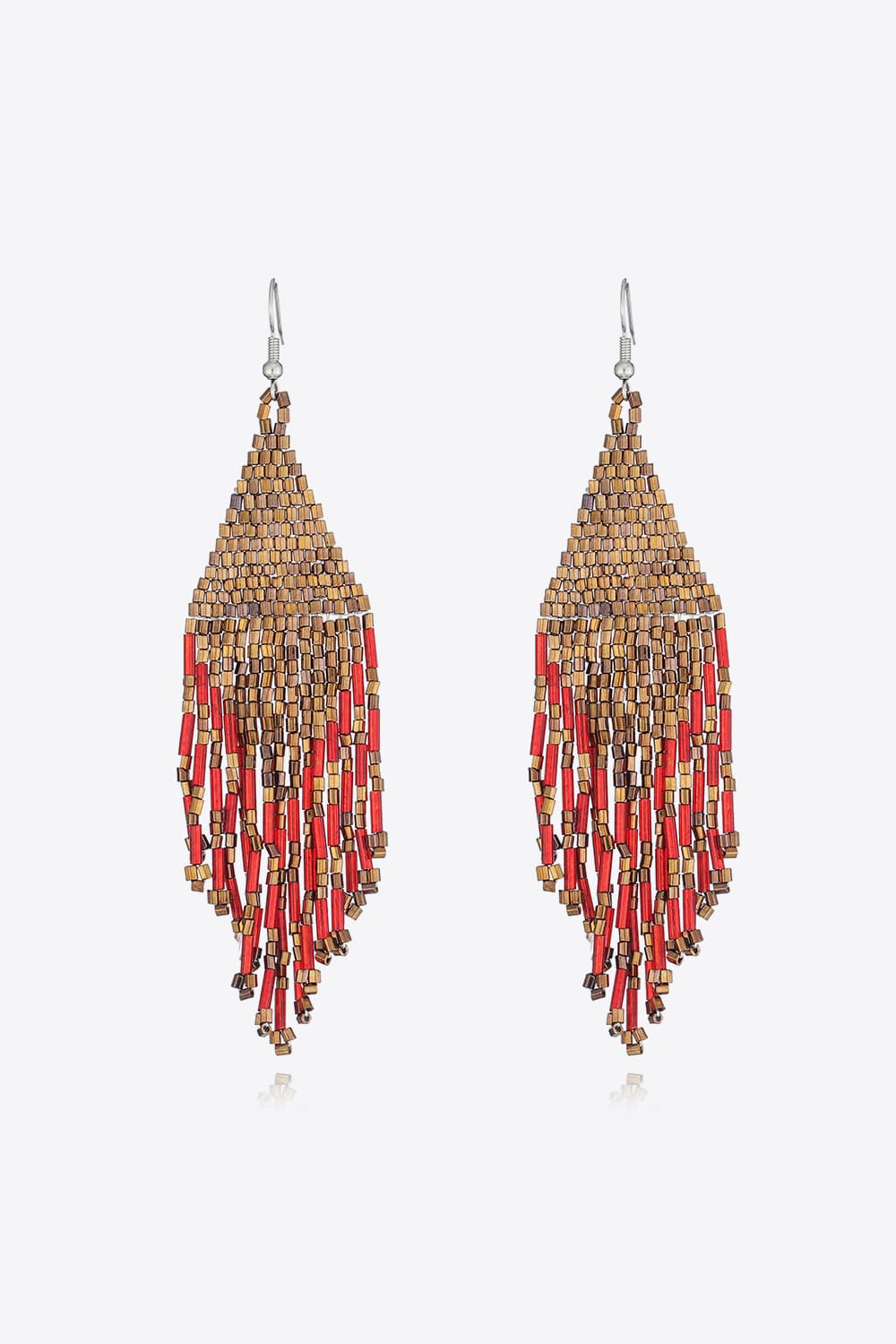 Beaded Dangle Earrings - ClozArt