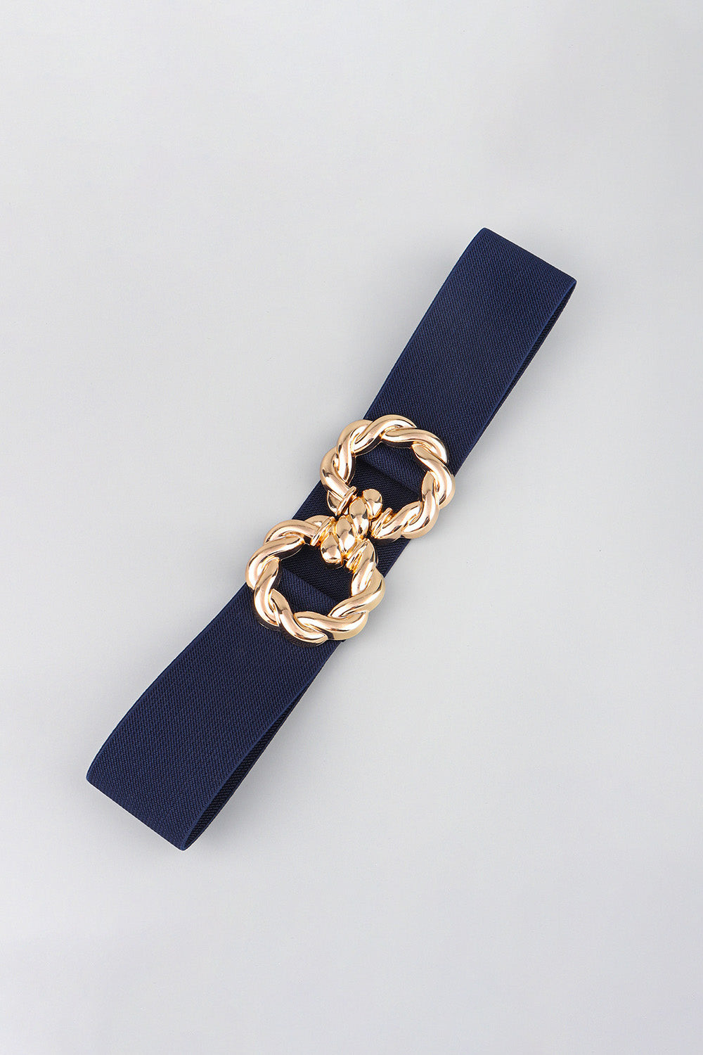 Zinc Alloy Buckle Elastic Belt - ClozArt