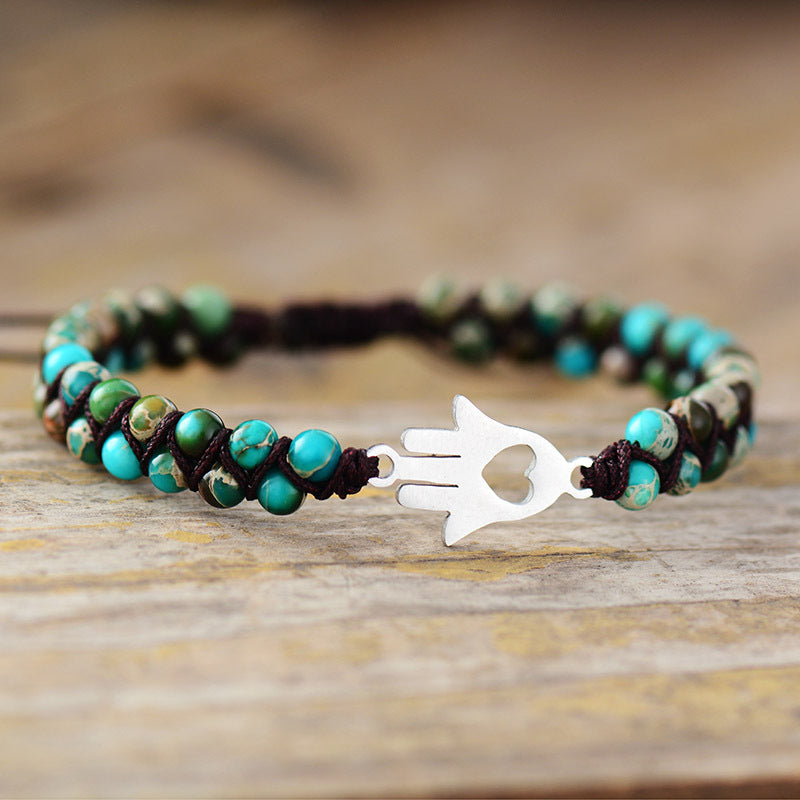 Turquoise Beaded Bracelet - ClozArt