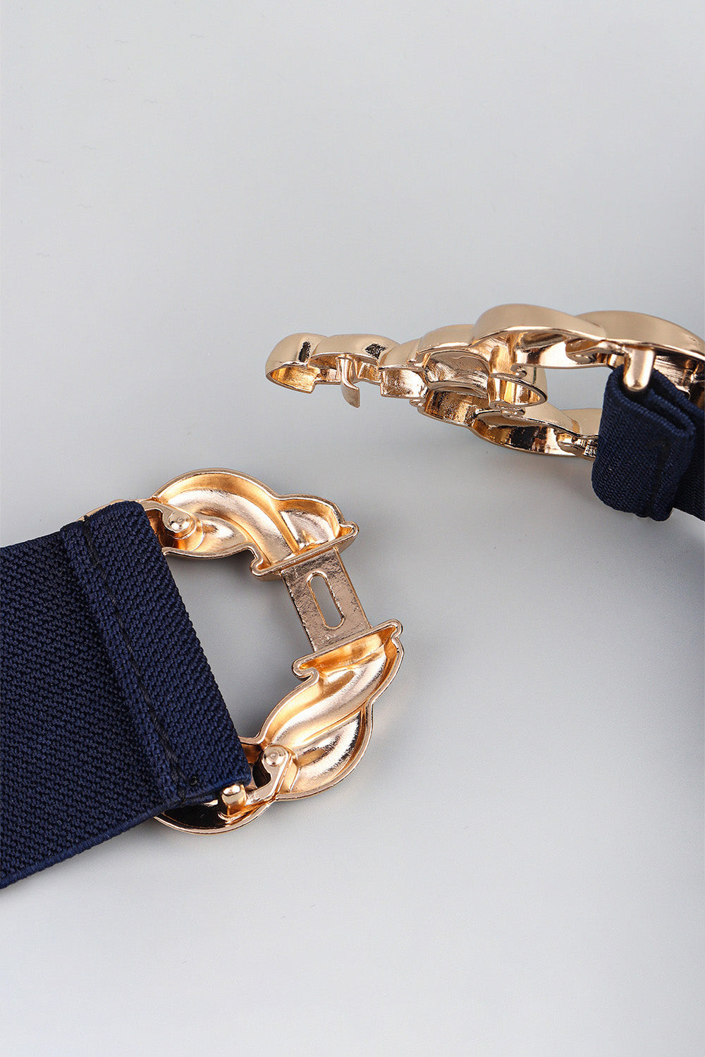 Zinc Alloy Buckle Elastic Belt - ClozArt