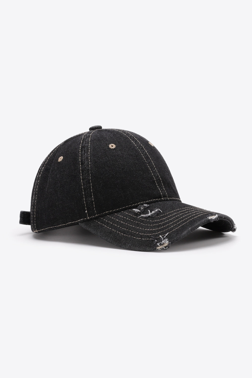 Distressed Adjustable Baseball Cap - ClozArt