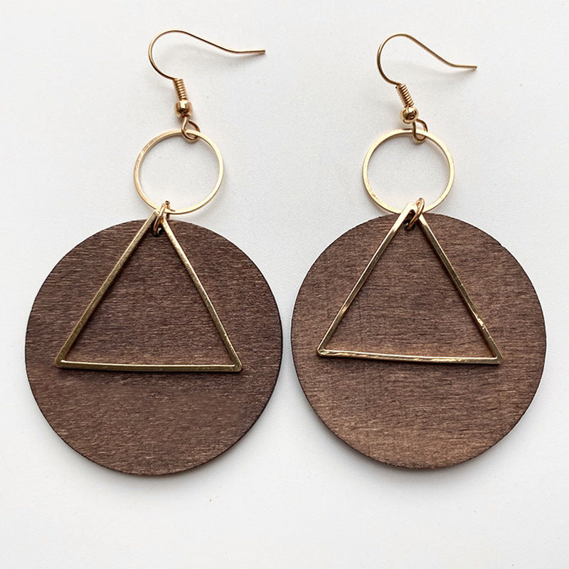 Geometric Drop Earrings - ClozArt