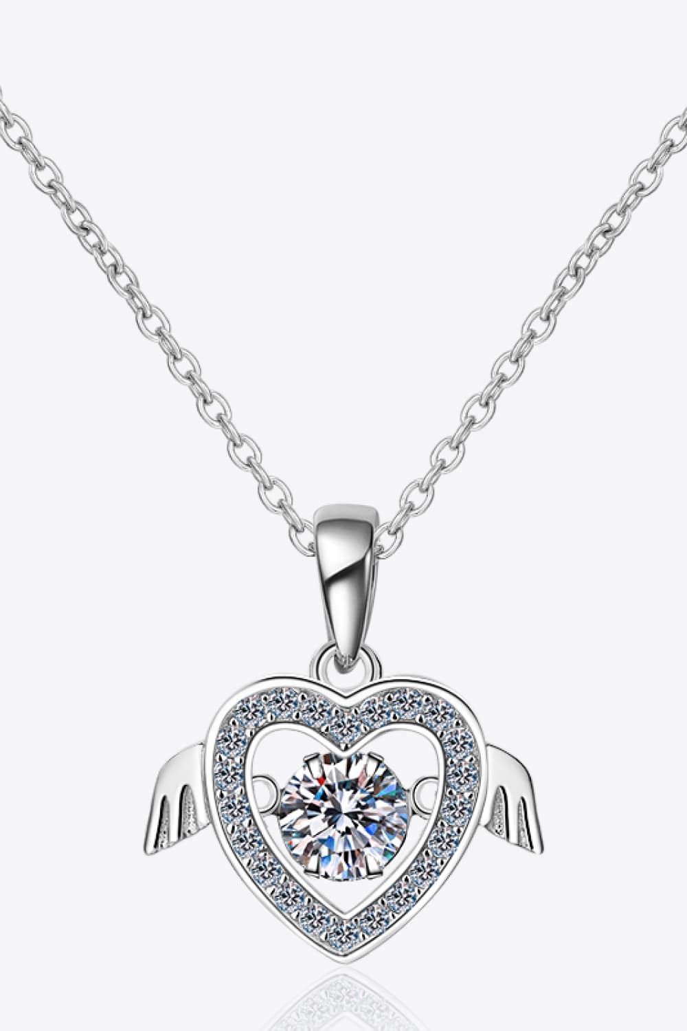 Moissanite 925 Sterling Silver Necklace - ClozArt