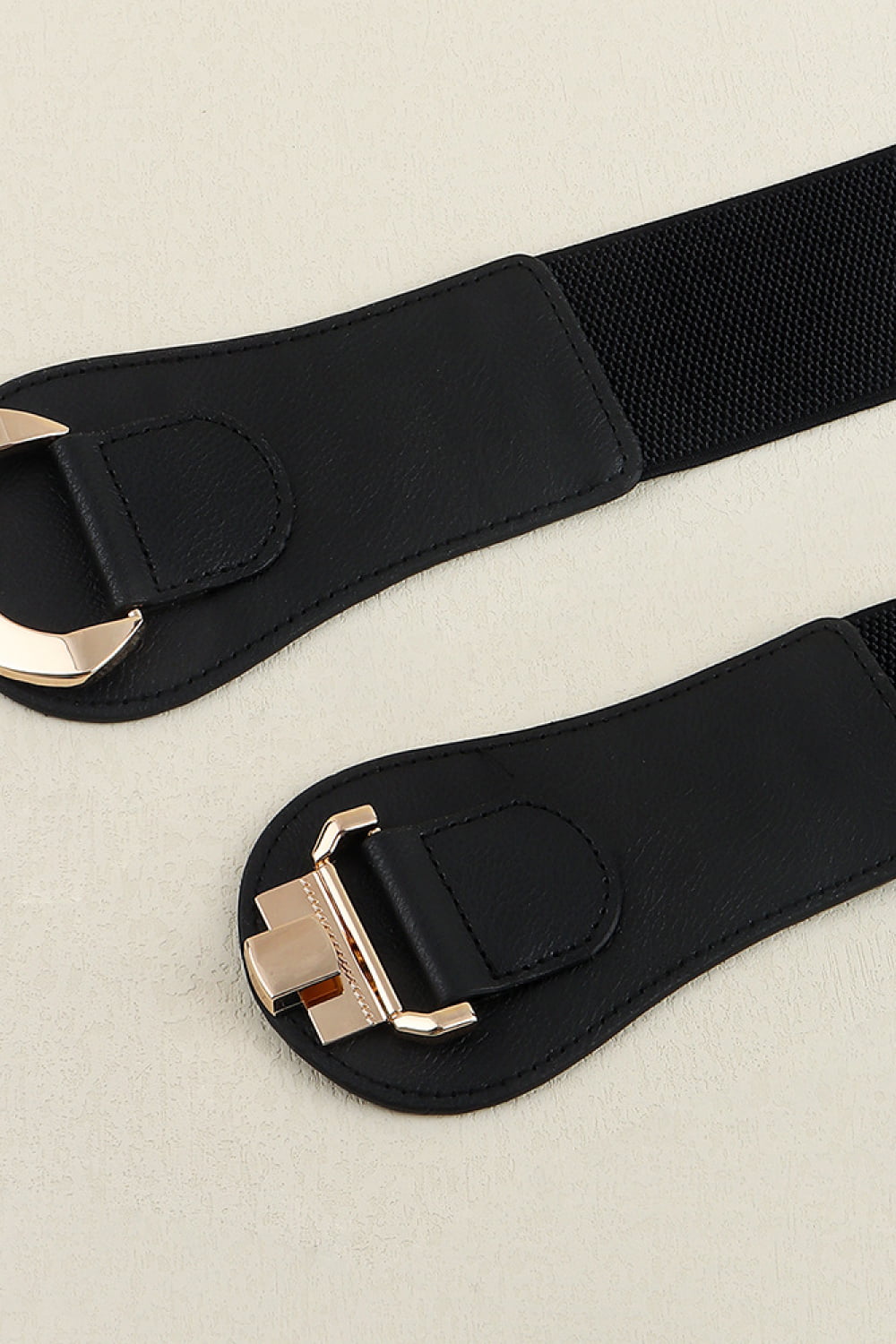 Alloy Buckle Elastic Belt - ClozArt